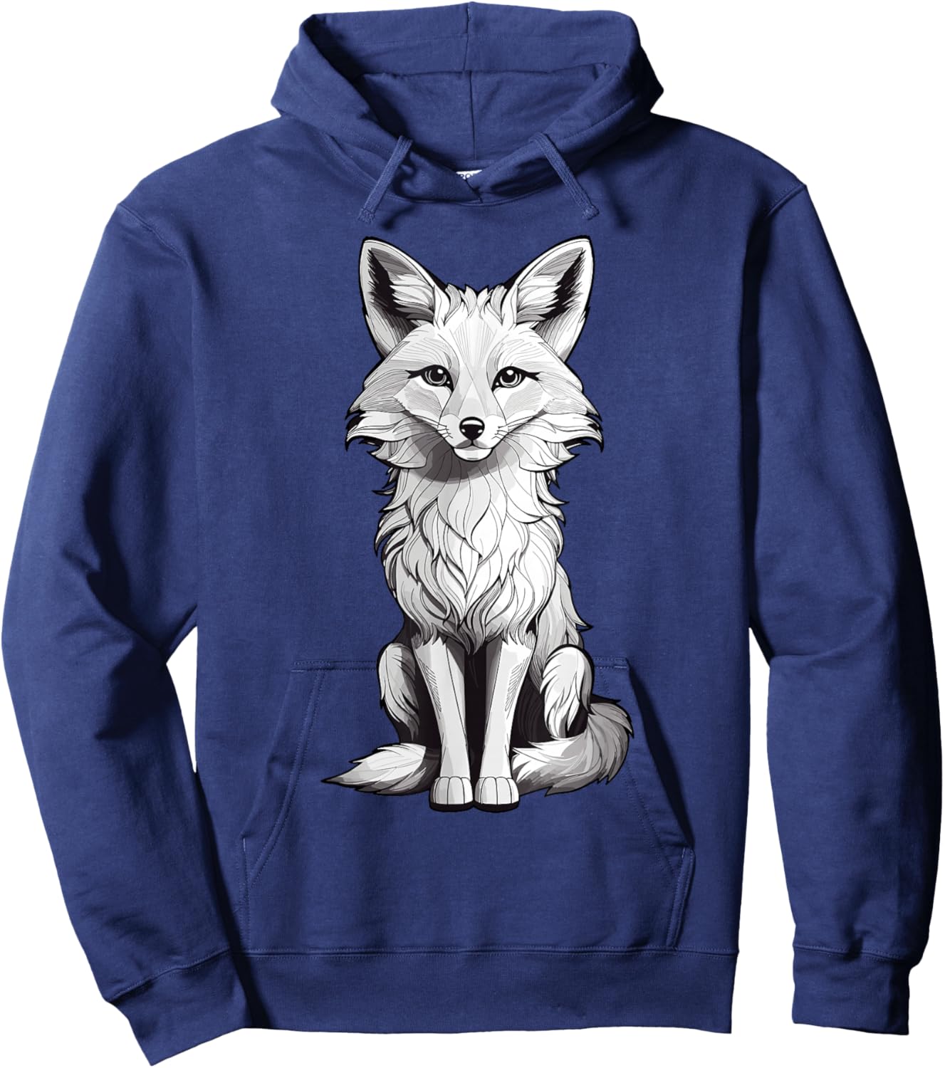 Cute Fox Forest Animal Fox Lover Hoodie - Hoodie | Navy