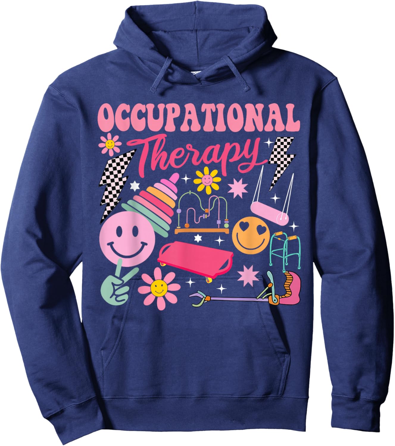 Occupational Therapy -OT Therapist OT Month Design idea Hoodie - Hoodie | Navy