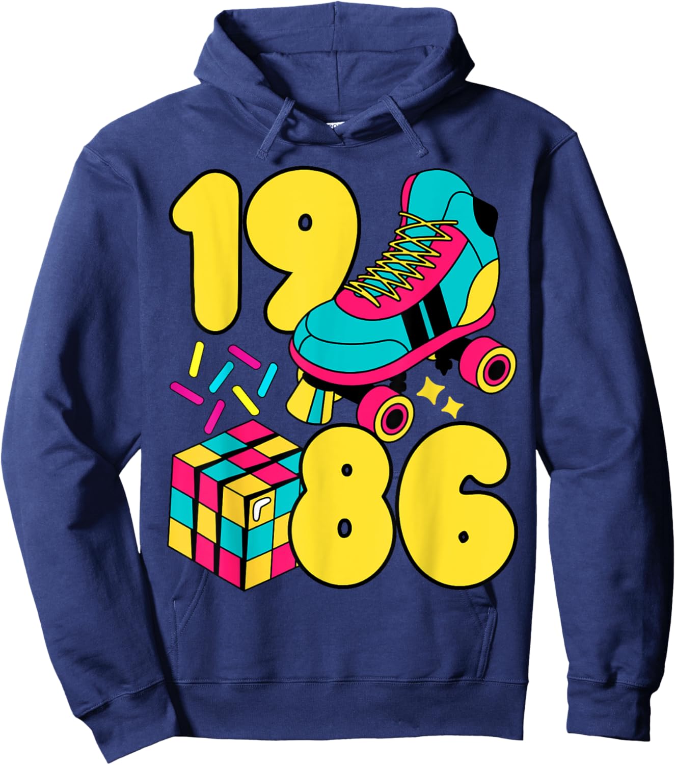 Class of 1986 Graduation High School College Reunion Hoodie - Hoodie | Navy