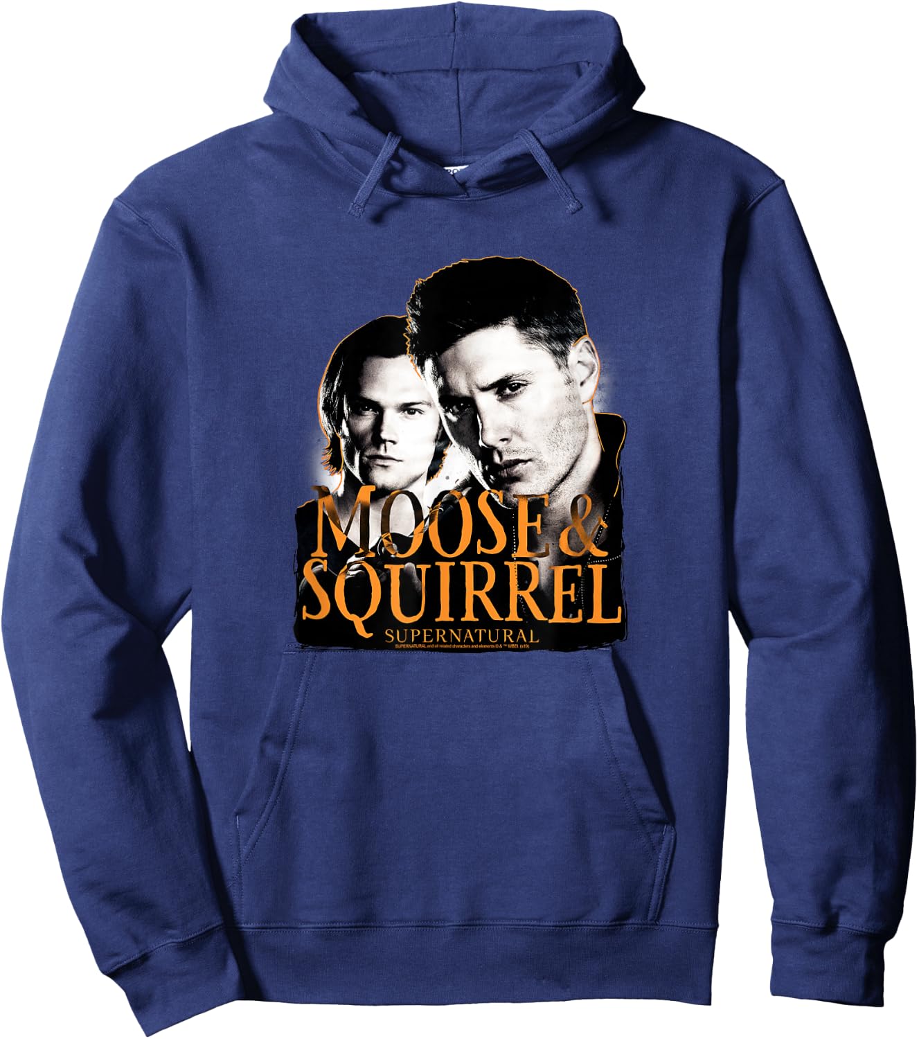 Supernatural Moose & Squirrel Hoodie - Hoodie | Navy
