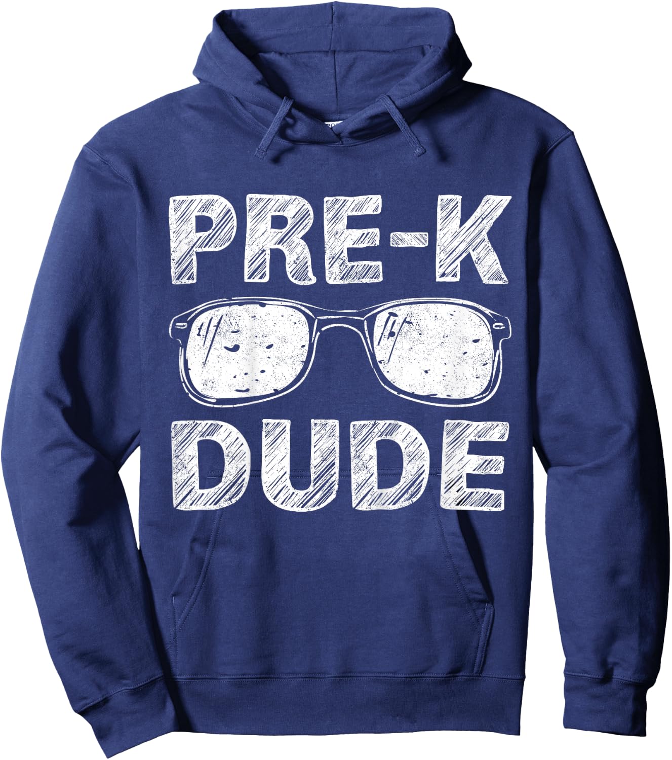 Pre-K Dude First Day of Preschool Gift Back to School Hoodie - Hoodie | Navy