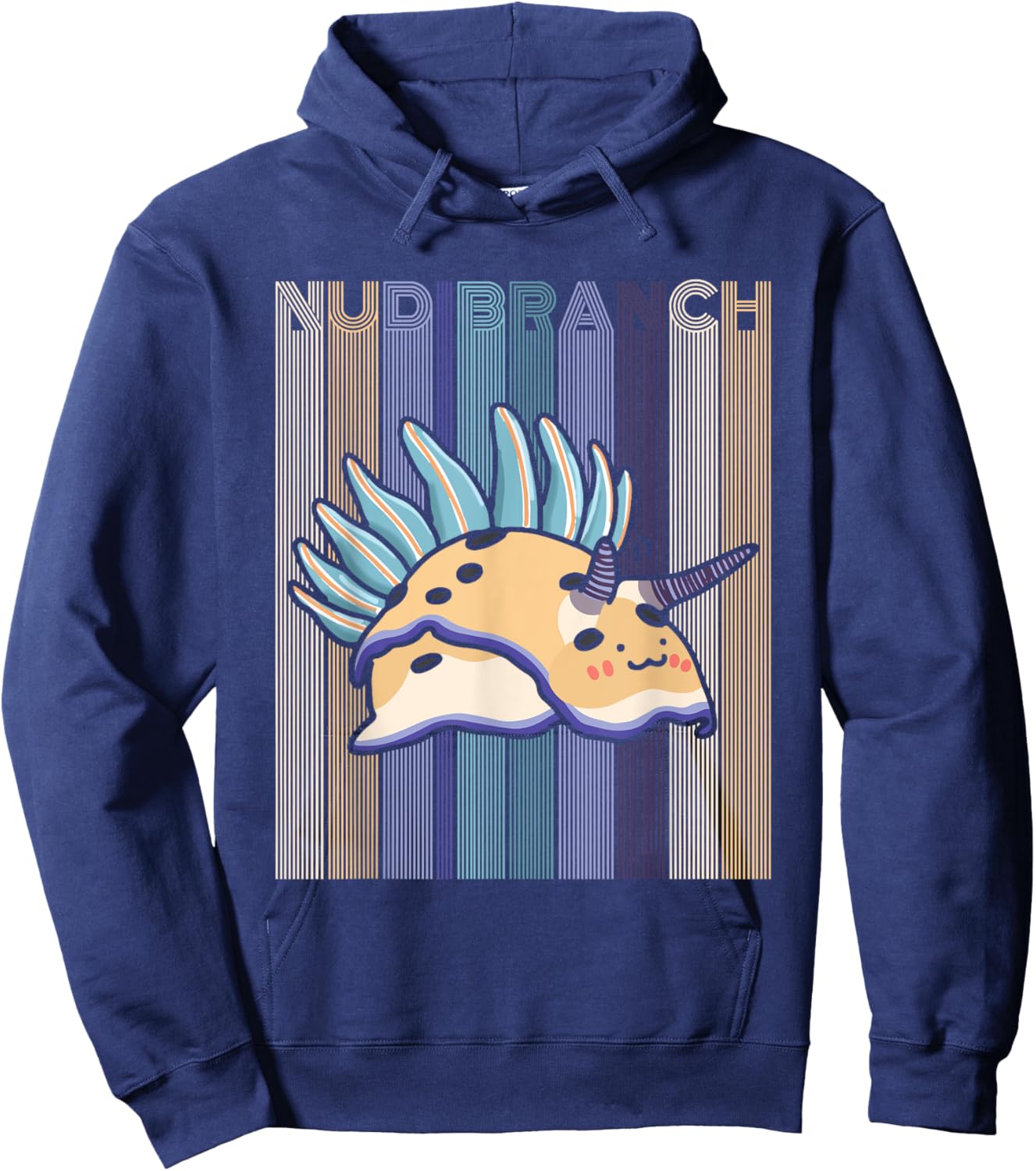NUDIBRANCH Design for a Nudibranch expert Hoodie - Hoodie | Navy