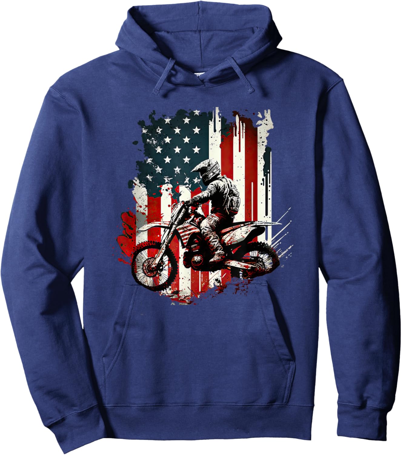 Motocross Supercross FMX Riders Dirt Bike Freestyle motocro Hoodie - Hoodie | Navy