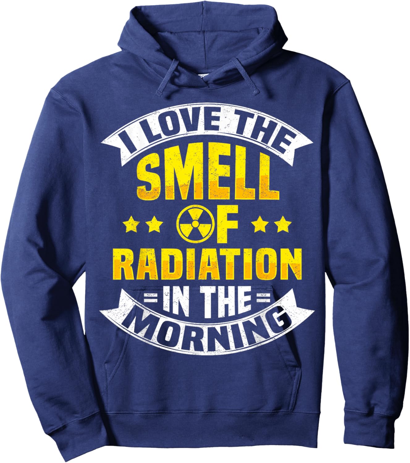 Radioactive Nuclear Nuclear Power Nuclear Engineer & Nuclear Energy Hoodie - Hoodie | Navy