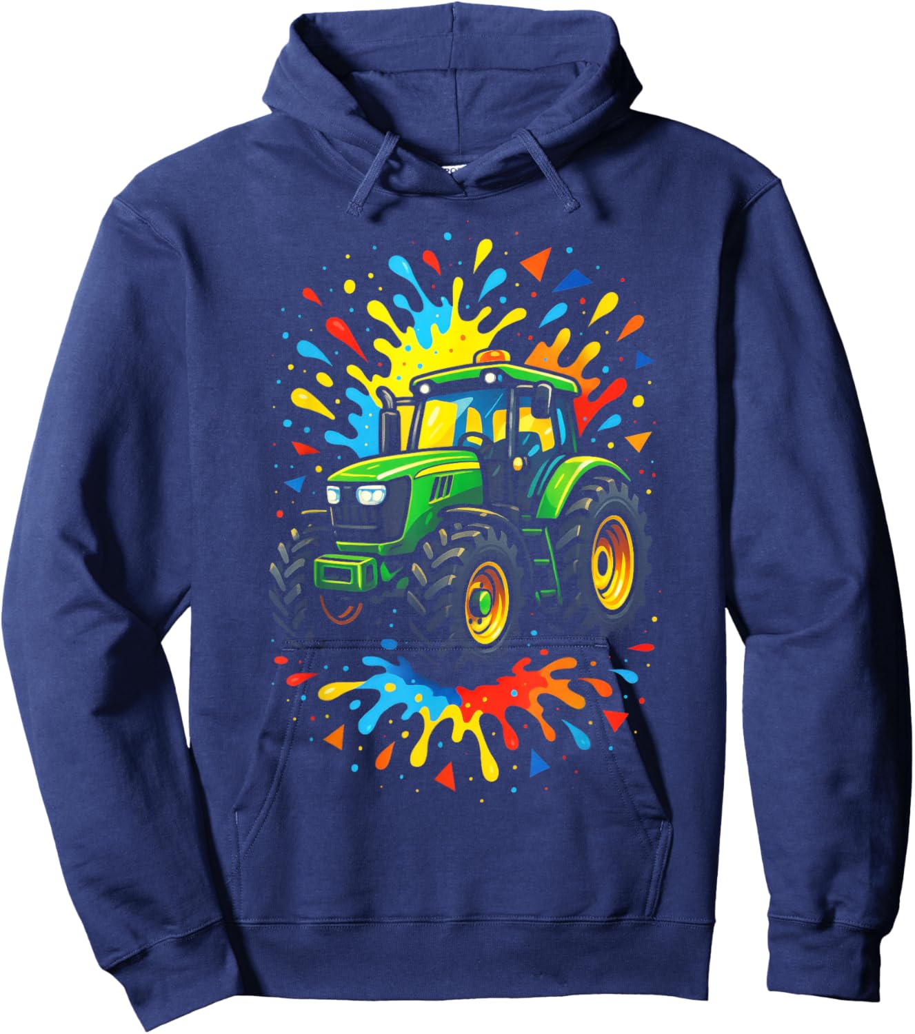 Dorfkind Dorfkinder Traktor Traktoren Trecker Hoodie - Hoodie | Navy