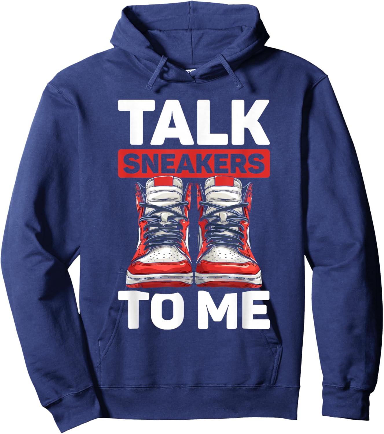 Street Style Shoes - Streetwear Grails Sneaker Head Hoodie - Hoodie | Navy