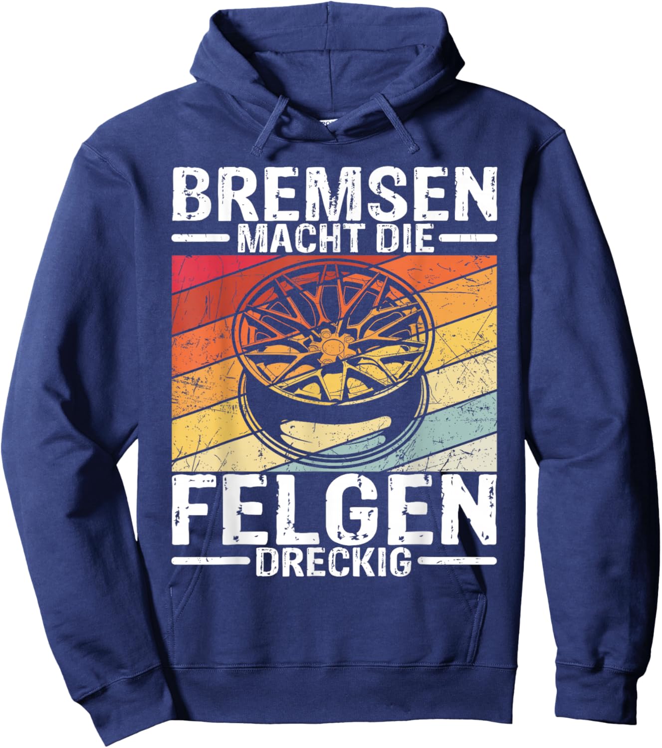 Auto Autosport Bremsen Tuning Fan KFZ Motorsport Geschenk Hoodie - Hoodie | Navy