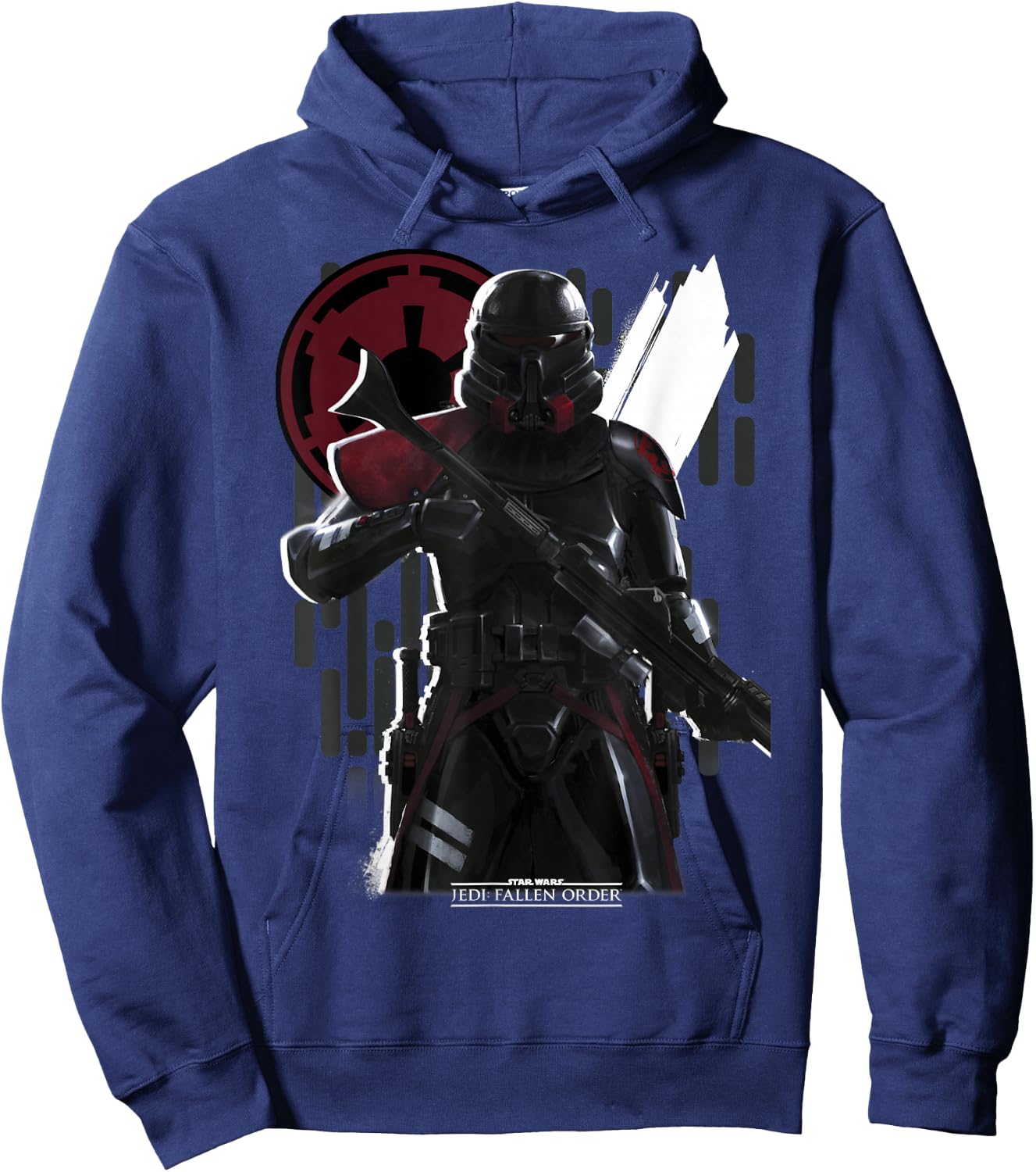 Star Wars Jedi Fallen Order Purge Trooper Dark Poster Hoodie - Hoodie | Navy