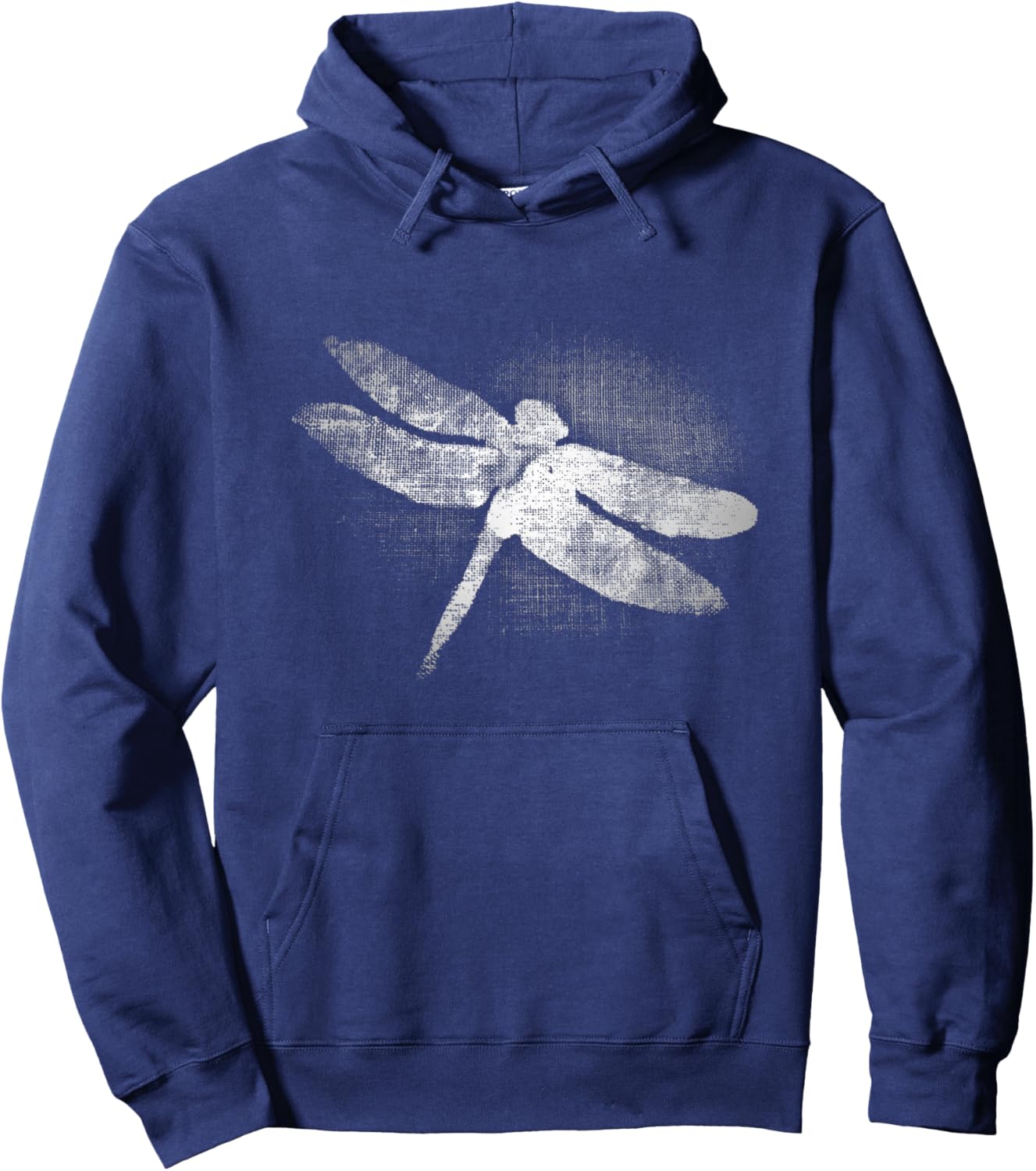 Dragonfly On Screen Hoodie - Hoodie | Navy