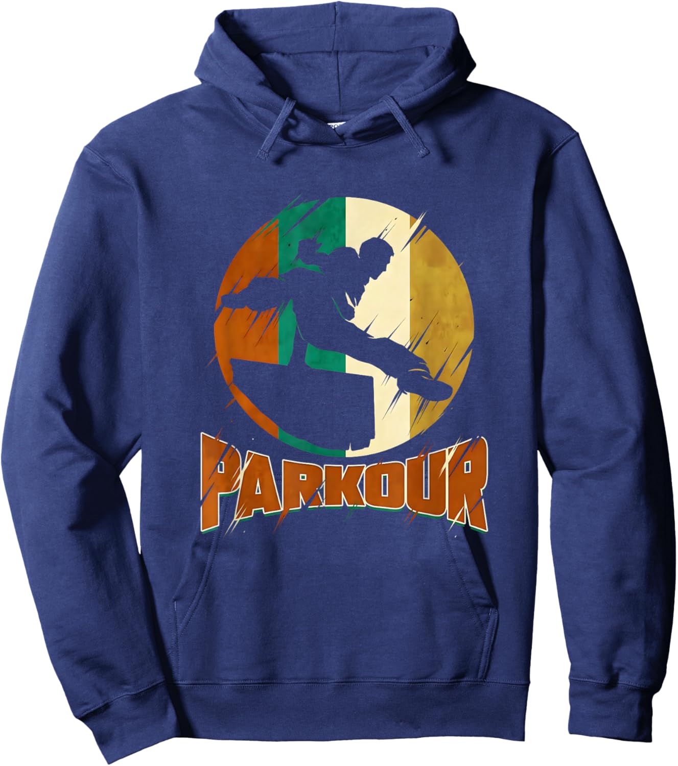 Love parkour boys Shirt parkour Lovers and girls Hoodie - Hoodie | Navy