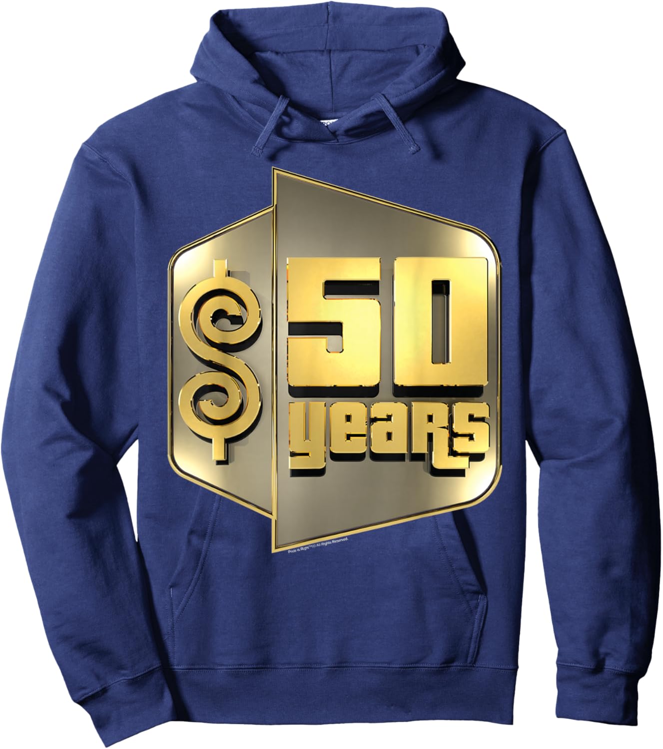 Price is Right - 50 Years Logo Hoodie - Hoodie | Navy