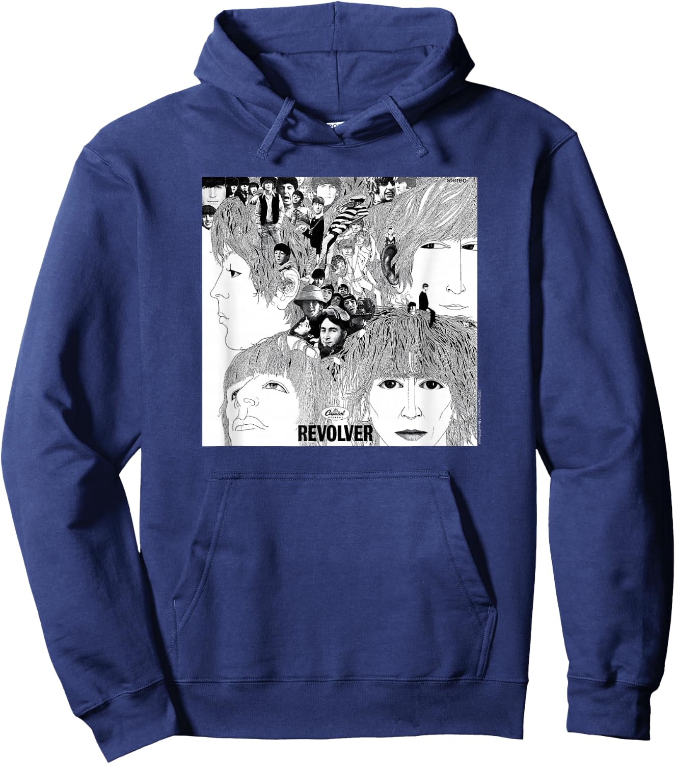 The Beatles Revolver Hoodie - Hoodie | Navy