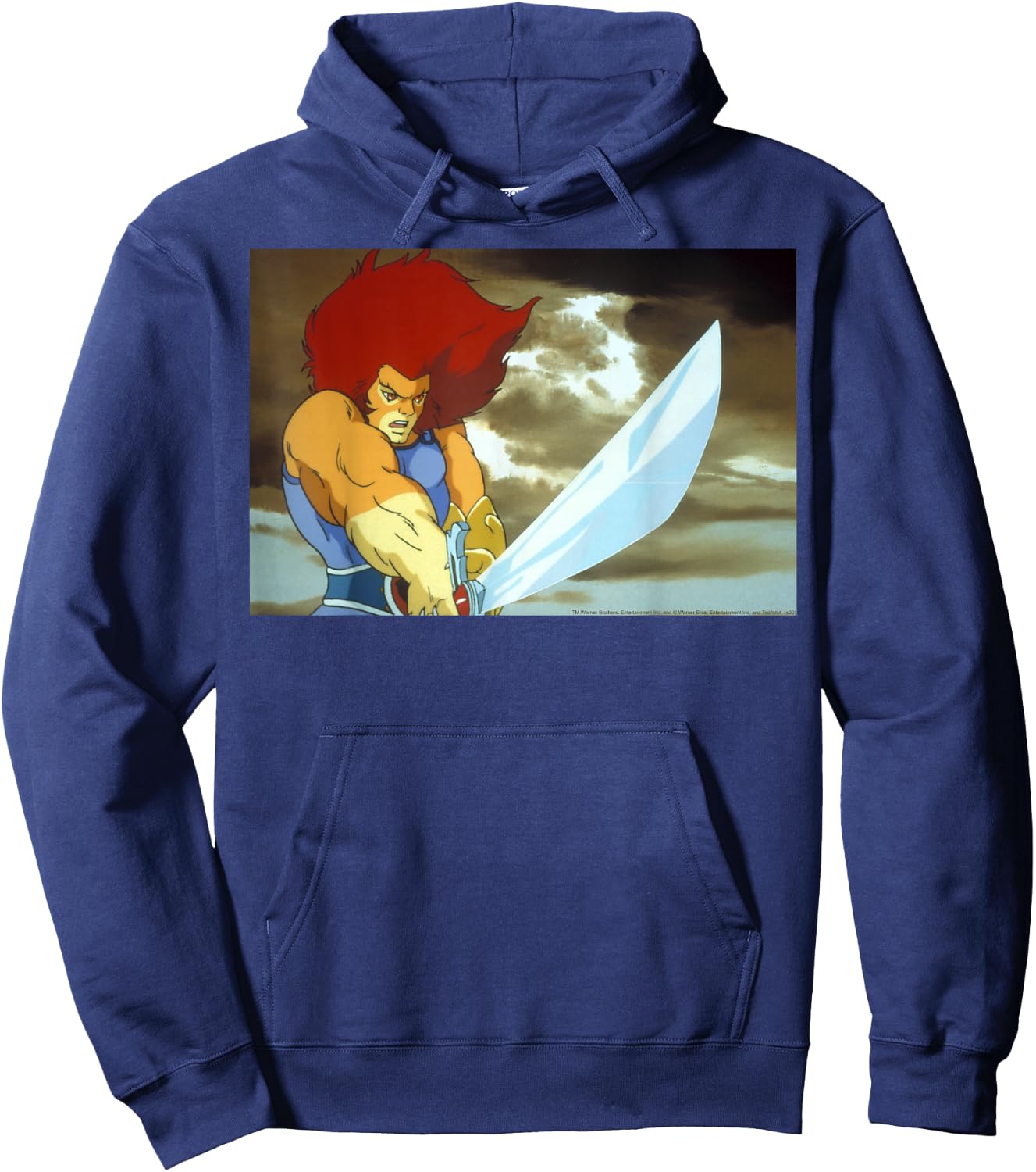 ThunderCats Lion-O Sword Portrait Hoodie - Hoodie | Navy
