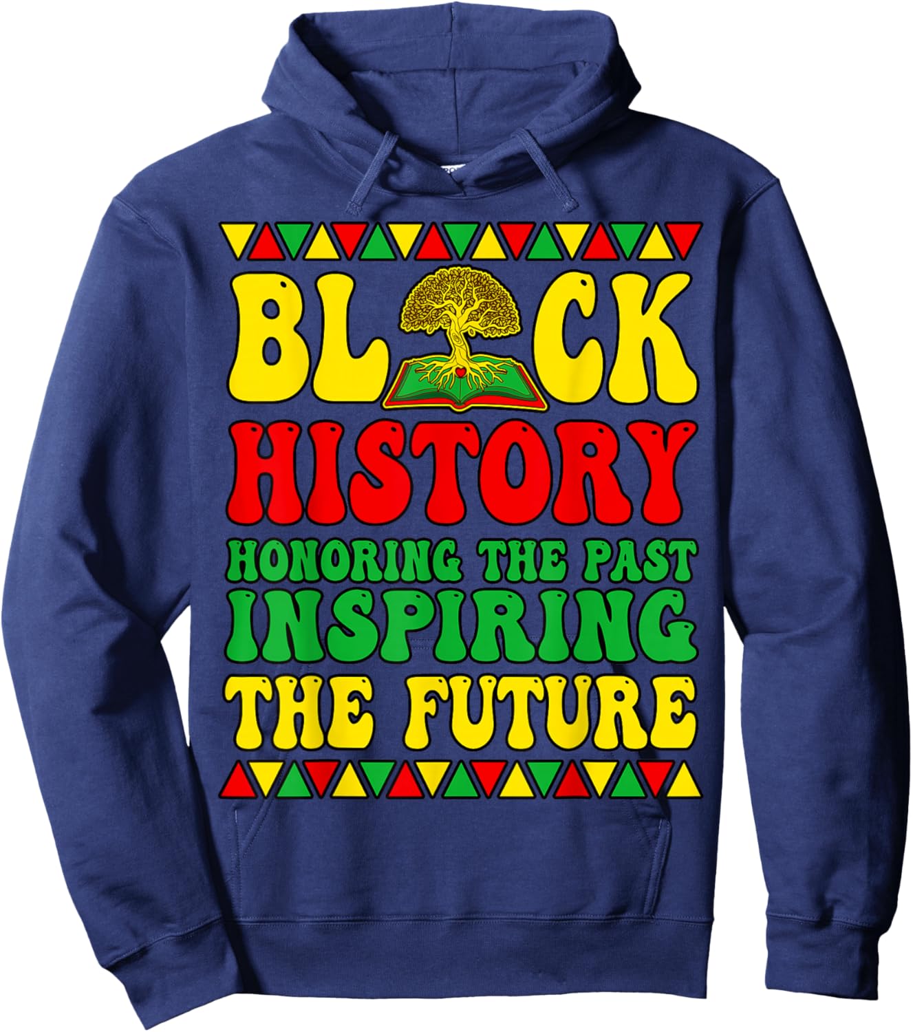 Black History T Shirts Women Black History Month Decorations Hoodie - Hoodie | Navy