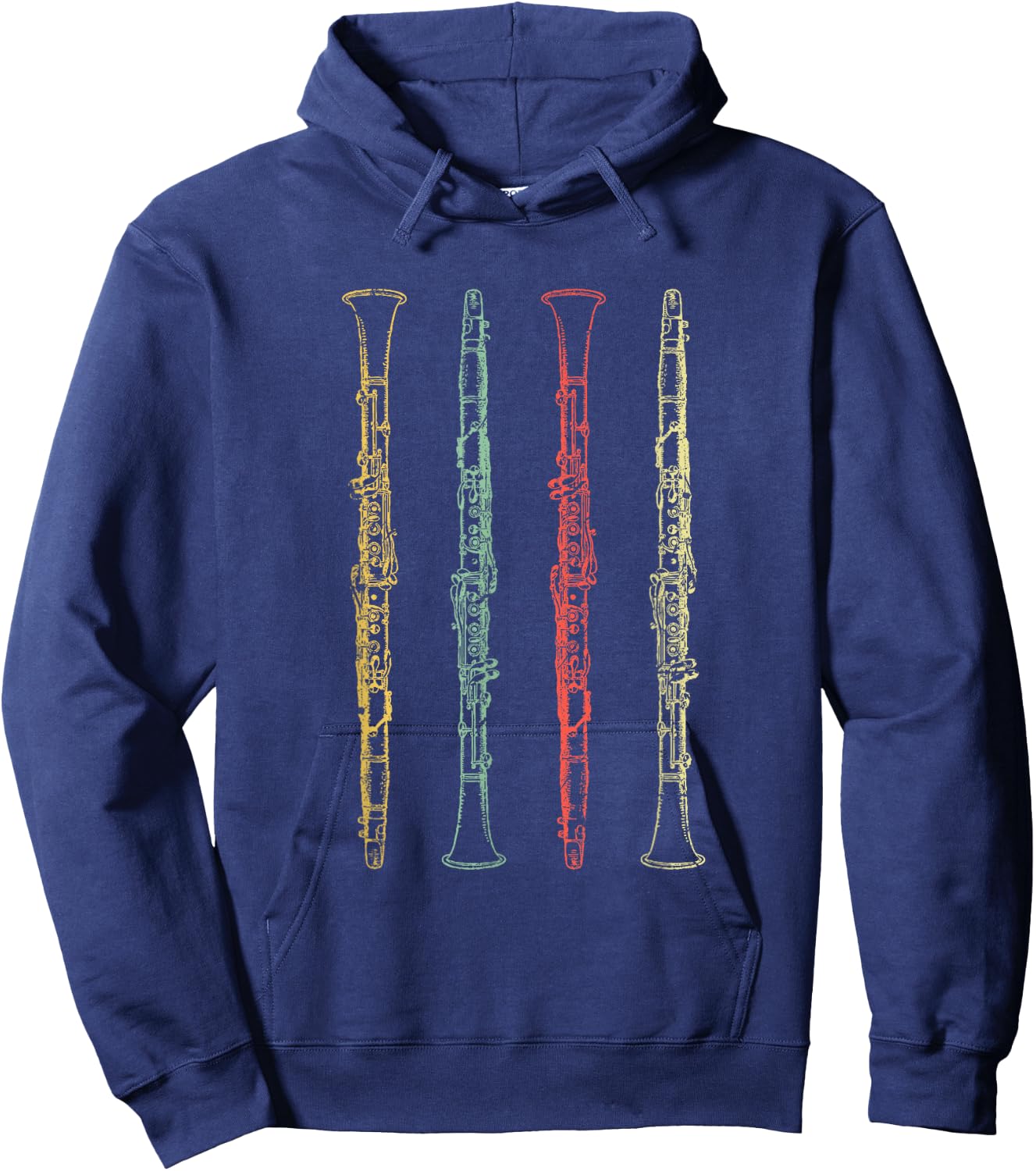 Clarinet Hoodie - Hoodie | Navy