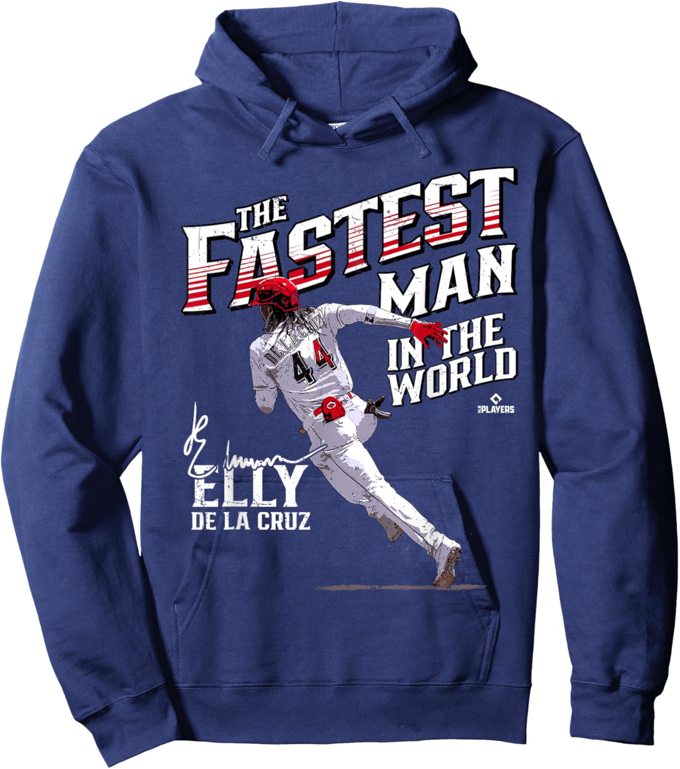 The Fastest Man in The World Elly De La Cruz Cincinnati Hoodie - Hoodie | Navy