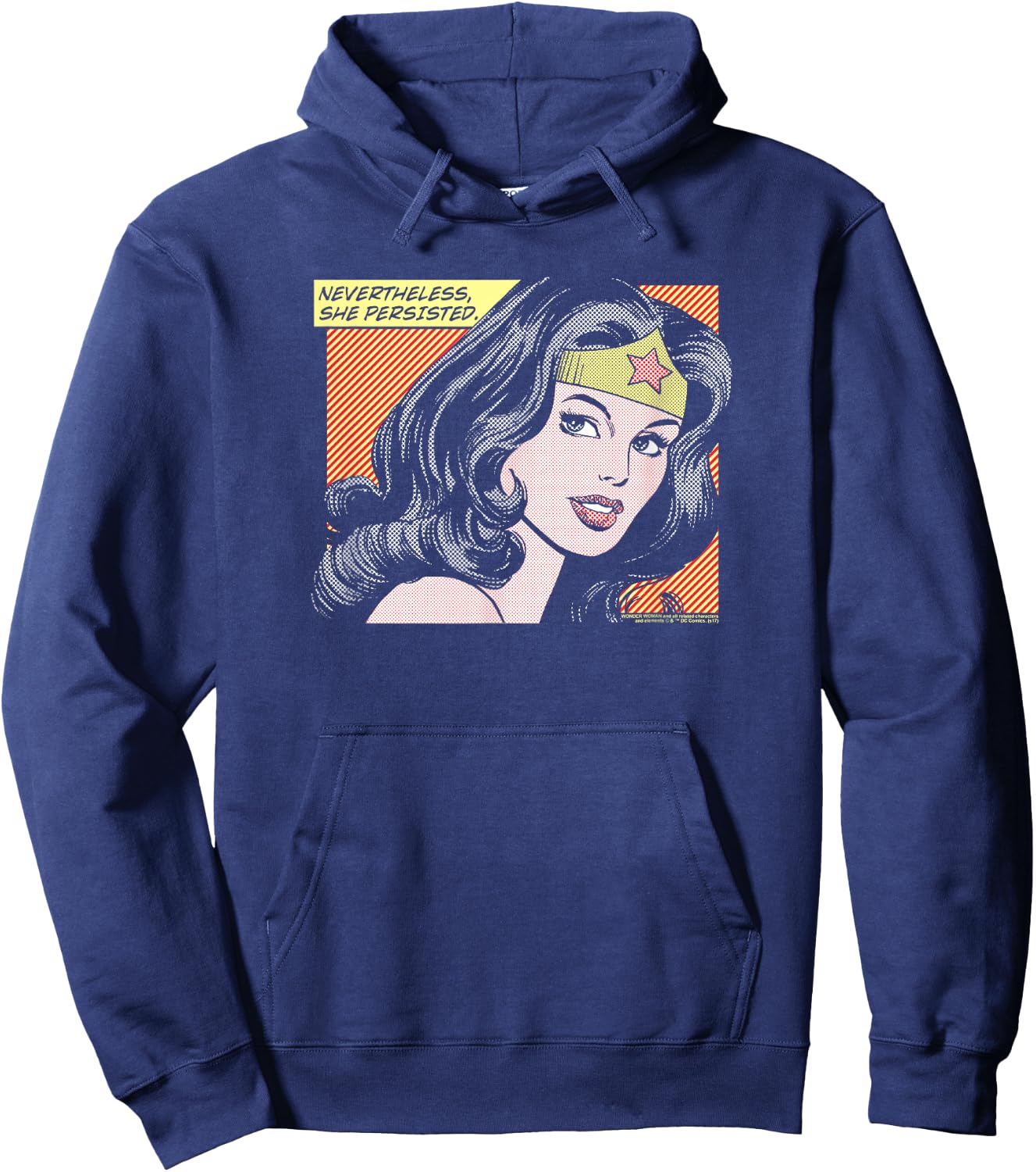 Wonder Woman She Persisted Hoodie - Hoodie | Navy