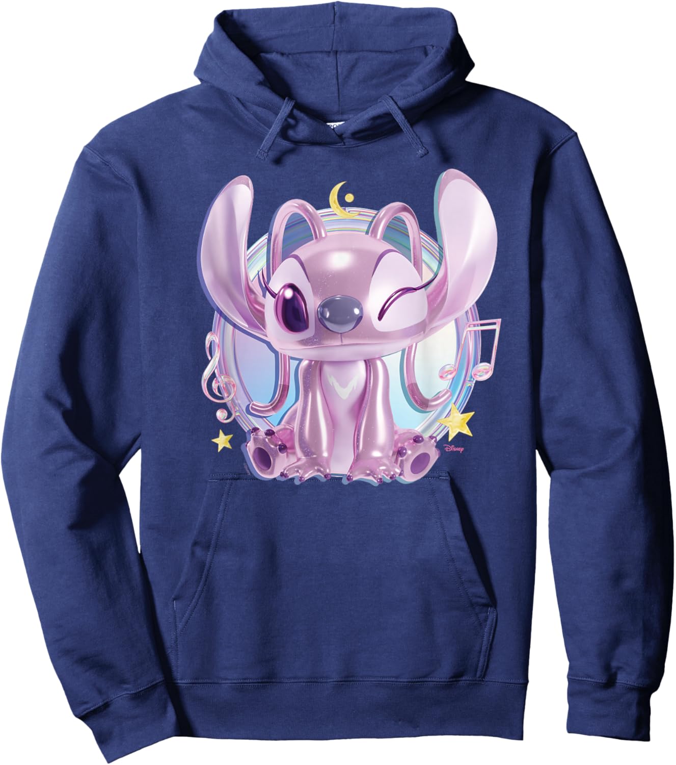 Lilo & Stitch - Angel Graphic Hoodie - Hoodie | Navy