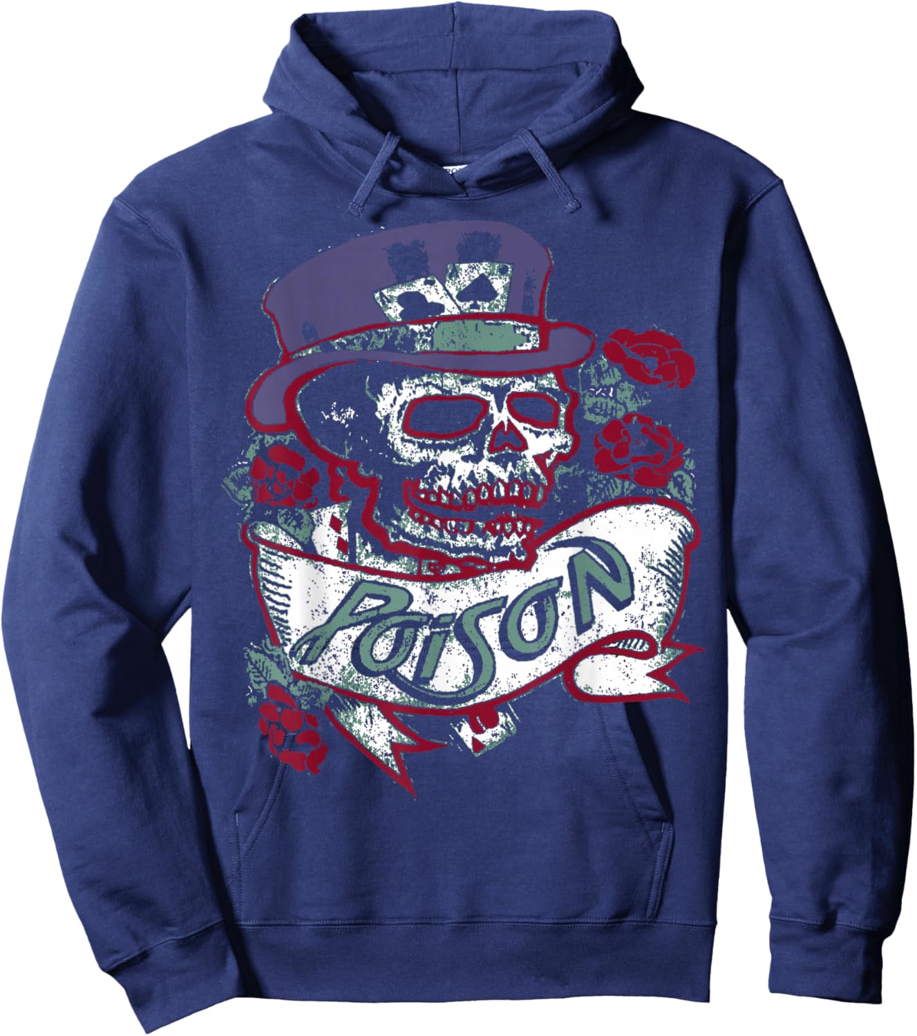 Poison - Greatest Hits Hoodie - Hoodie | Navy