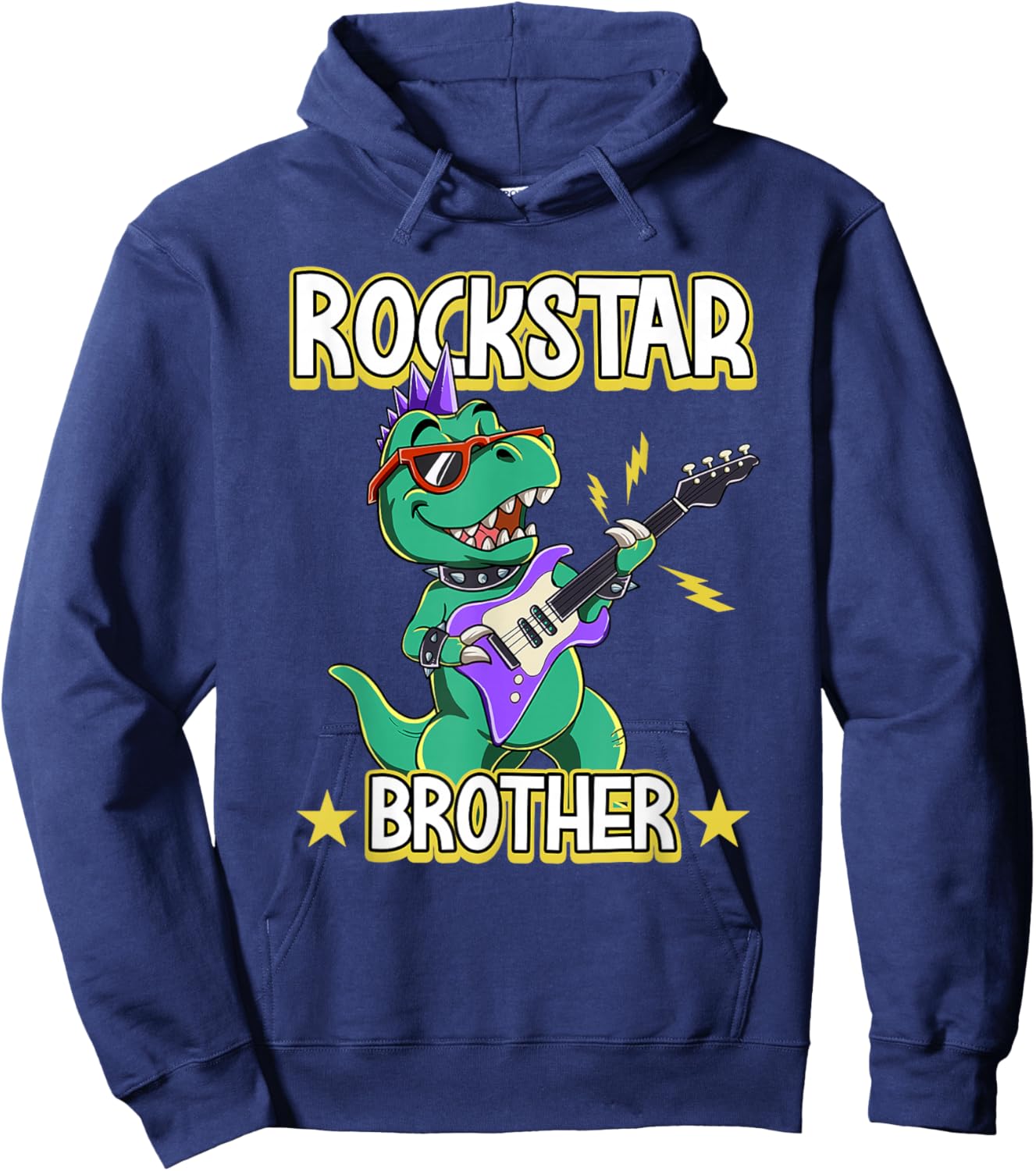 Rockstar Brother Hoodie - Hoodie | Navy