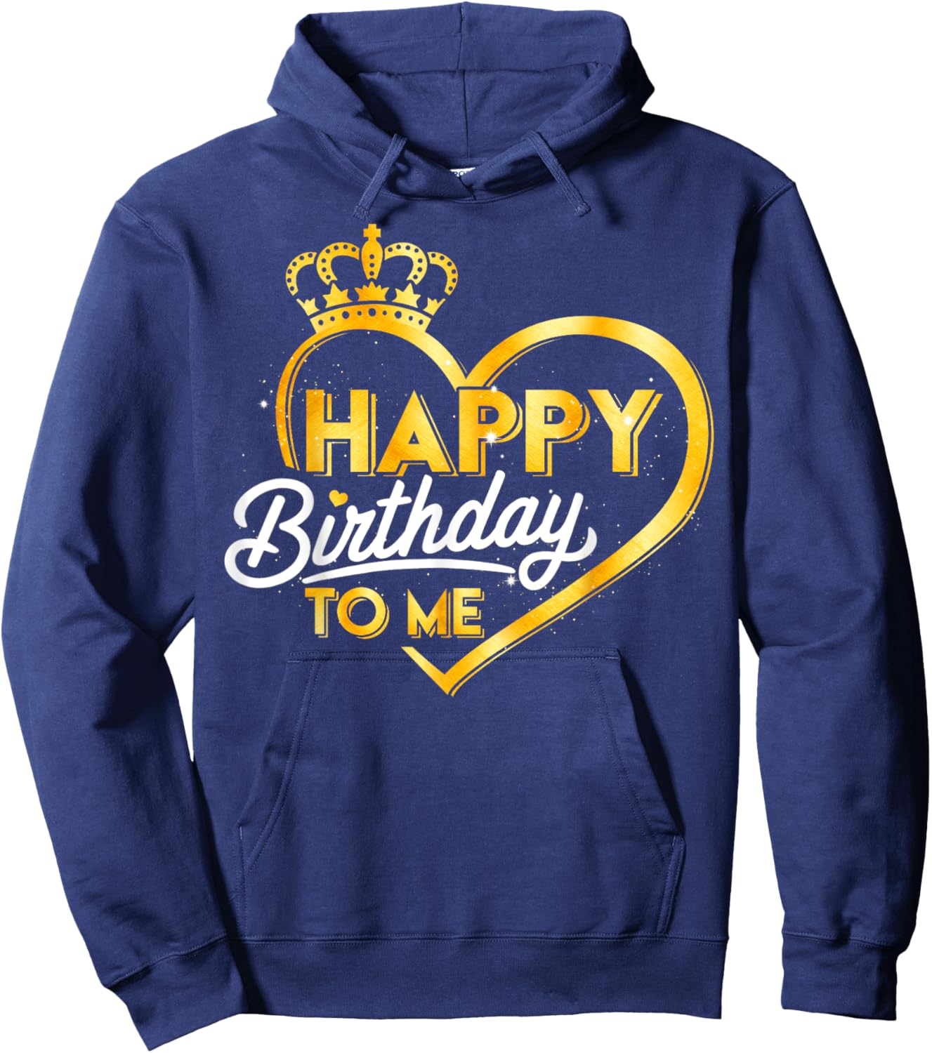 Happy Birthday To Me Queen African Birthday American Afro Hoodie - Hoodie | Navy