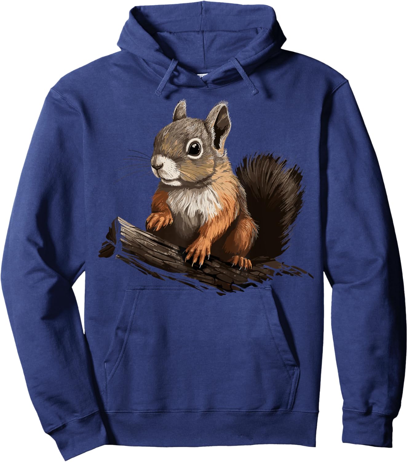 Rodents Forest Nature Forest Animals Animal Lovers Squirrel Hoodie - Hoodie | Navy