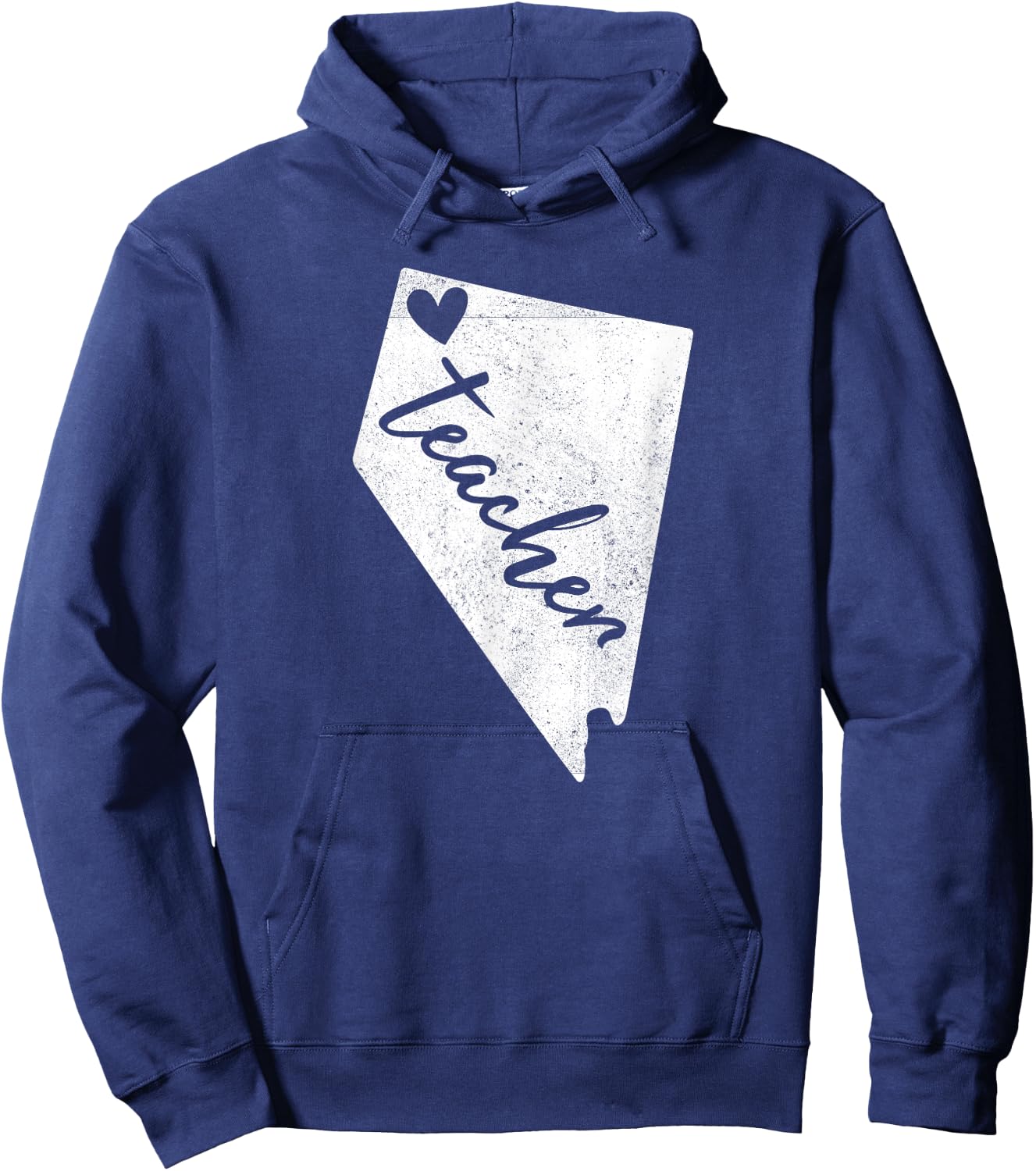 Red For Ed Nevada Teacher T Shirts, RedForEd Shirt. Hoodie - Hoodie | Navy