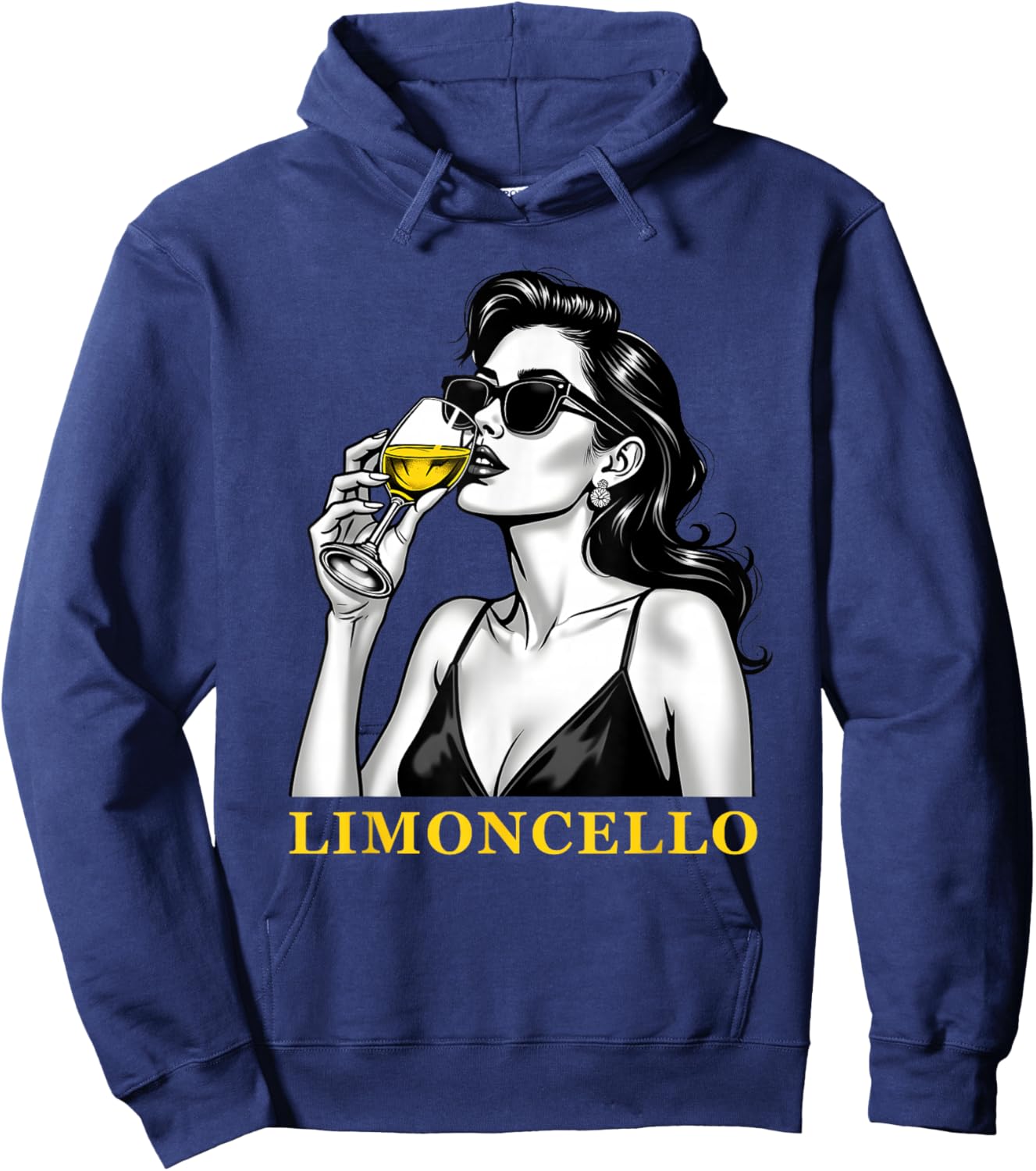 Limoncello Outfit Italienischer Likör Zitronenlikör Spritz Hoodie - Hoodie | Navy