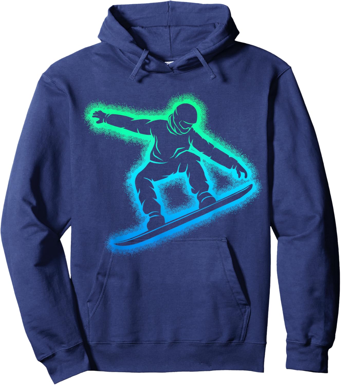 Snowboard Snowboarder Snowboarding Boys Children Men Hoodie - Hoodie | Navy