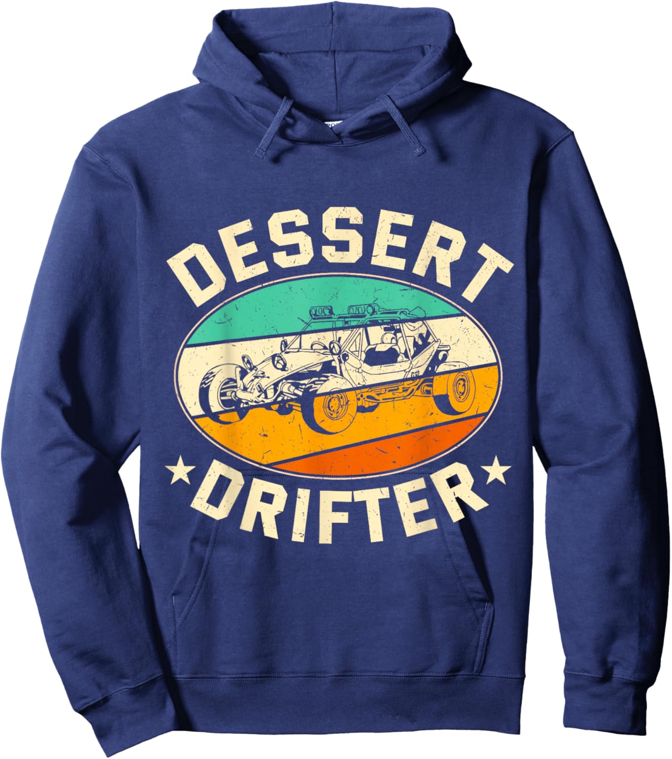 Off-Road Sand Racing Desert Buggy Sand Rail Dune Buggy Hoodie - Hoodie | Navy