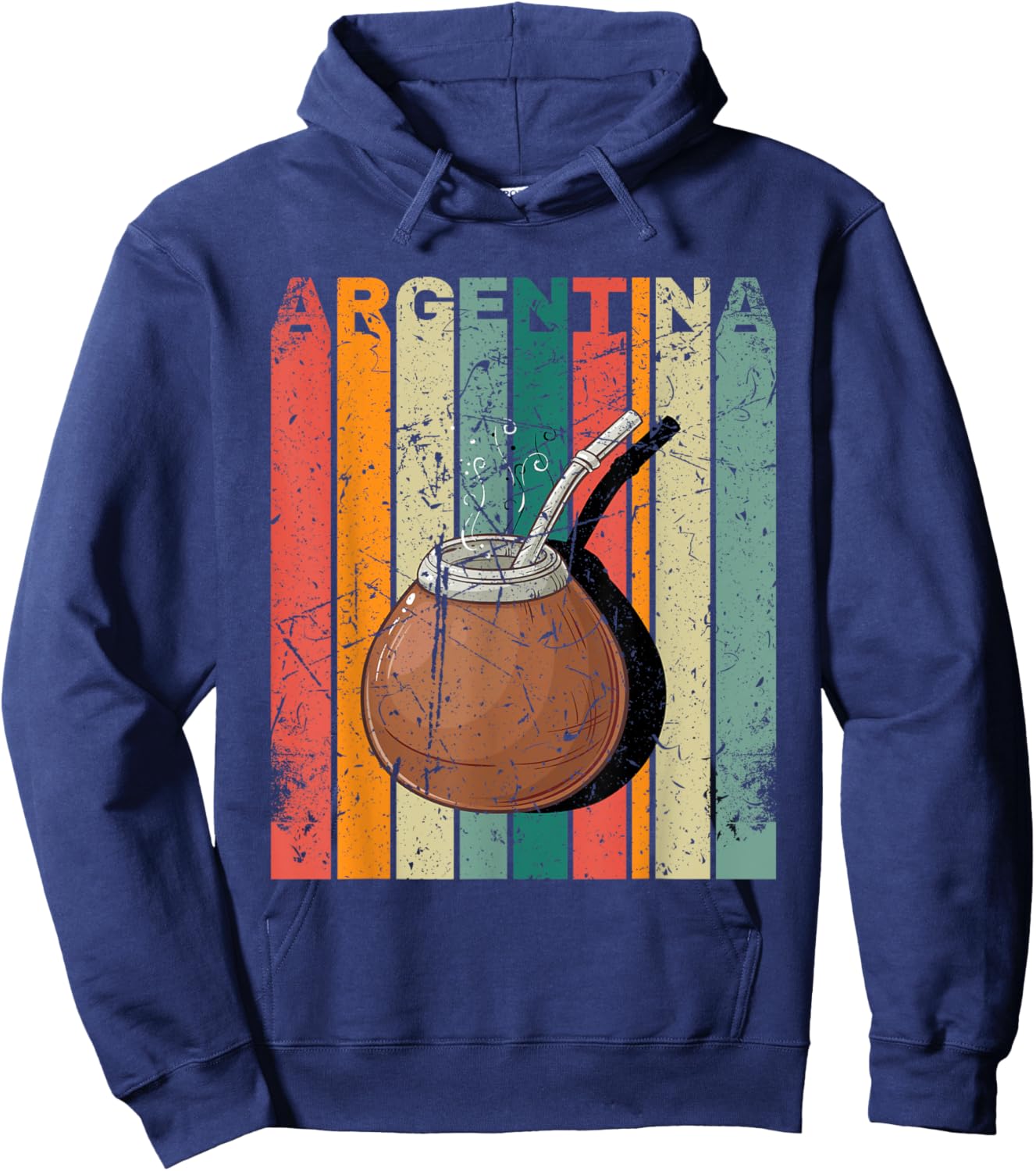 Yerba Mate Argentina Drink for Yerba Mate Lover Hoodie - Hoodie | Navy