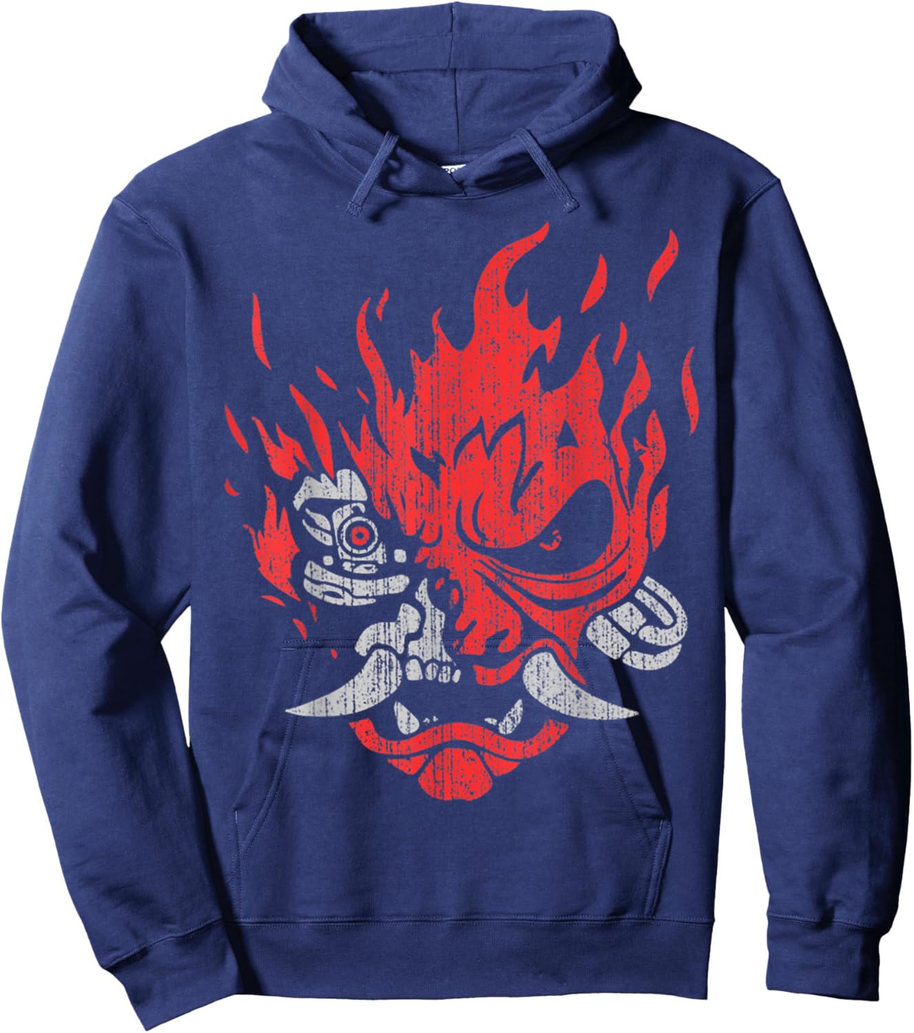 T-Shirt Hoodie - Hoodie | Navy
