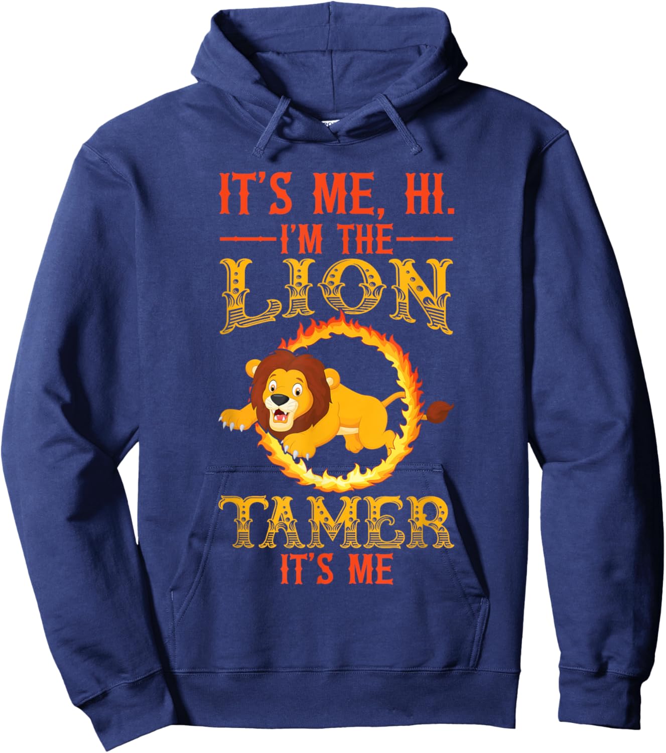 Lion Tamer Hoodie - Hoodie | Navy