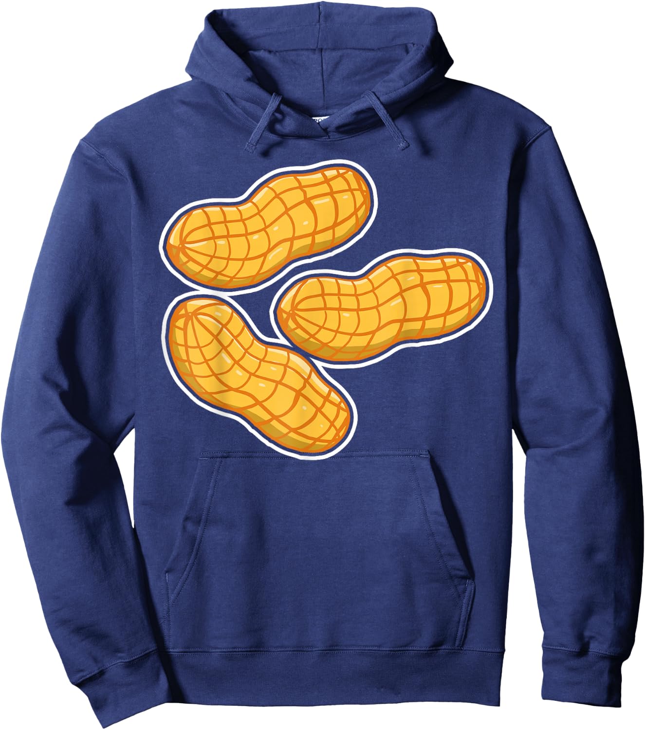 Peanut Graphic gift, Nut design, Peanut design Hoodie - Hoodie | Navy
