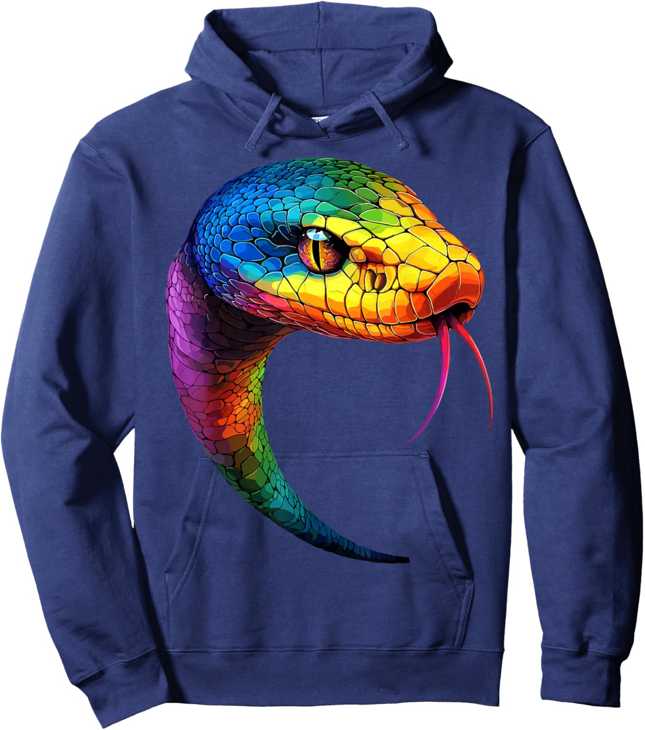Schlange Python Kobra Mamba Klapperschlange Süße Schlangen Hoodie - Hoodie | Navy