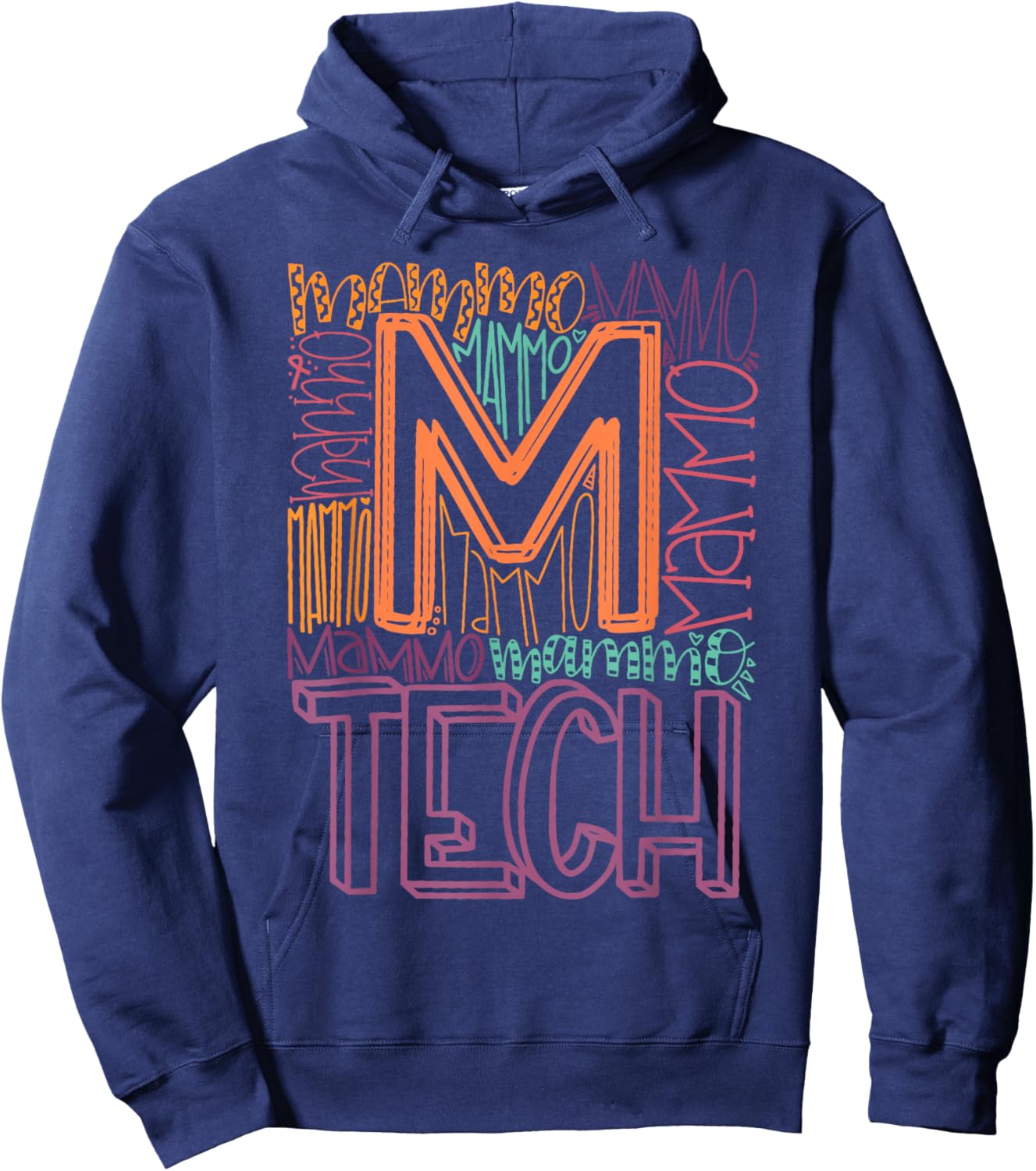 Mammo Tech - Mammography - Radiology - Mammographer - Medica Hoodie - Hoodie | Navy