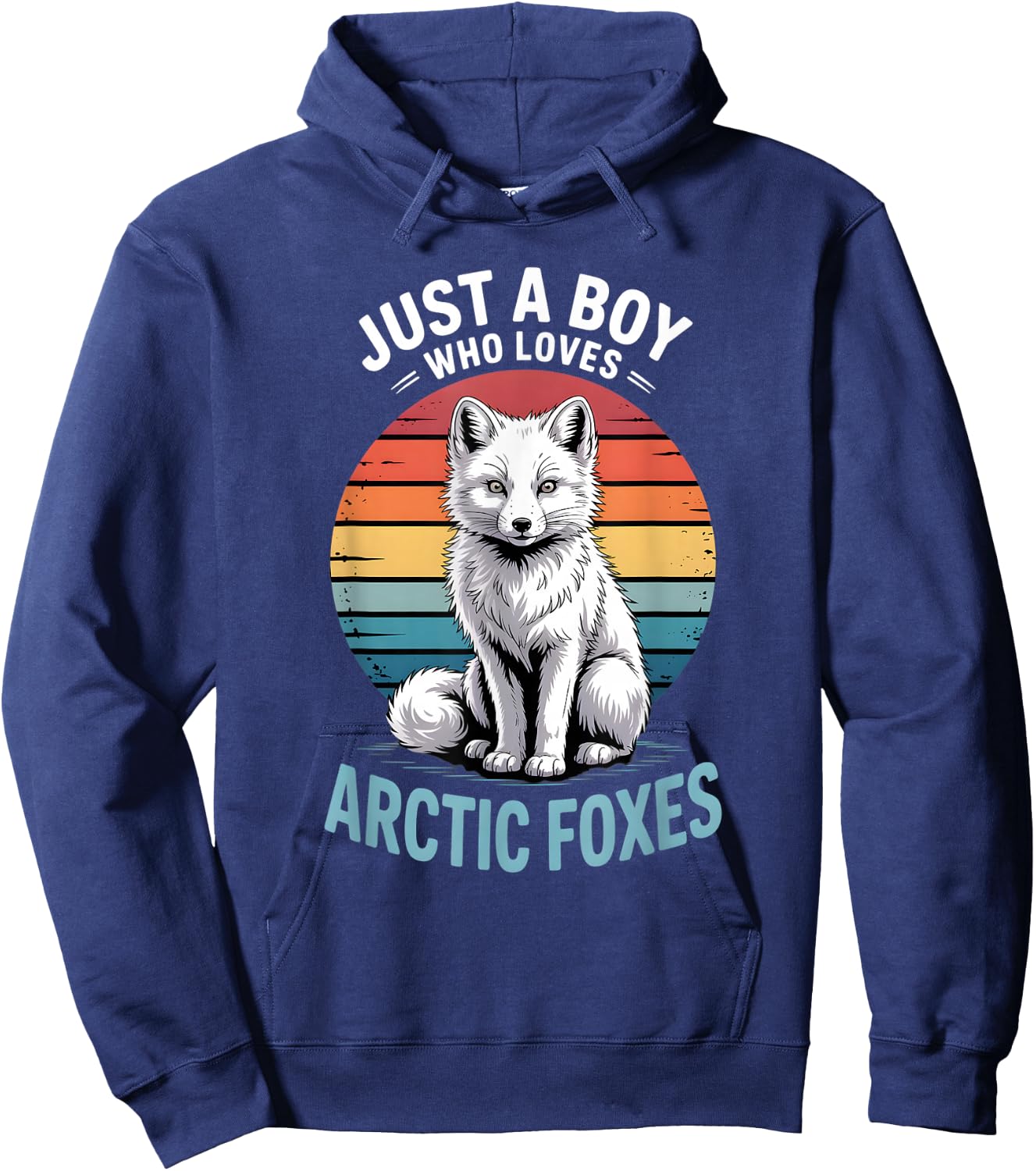 Boys Arctic Fox Hoodie - Hoodie | Navy