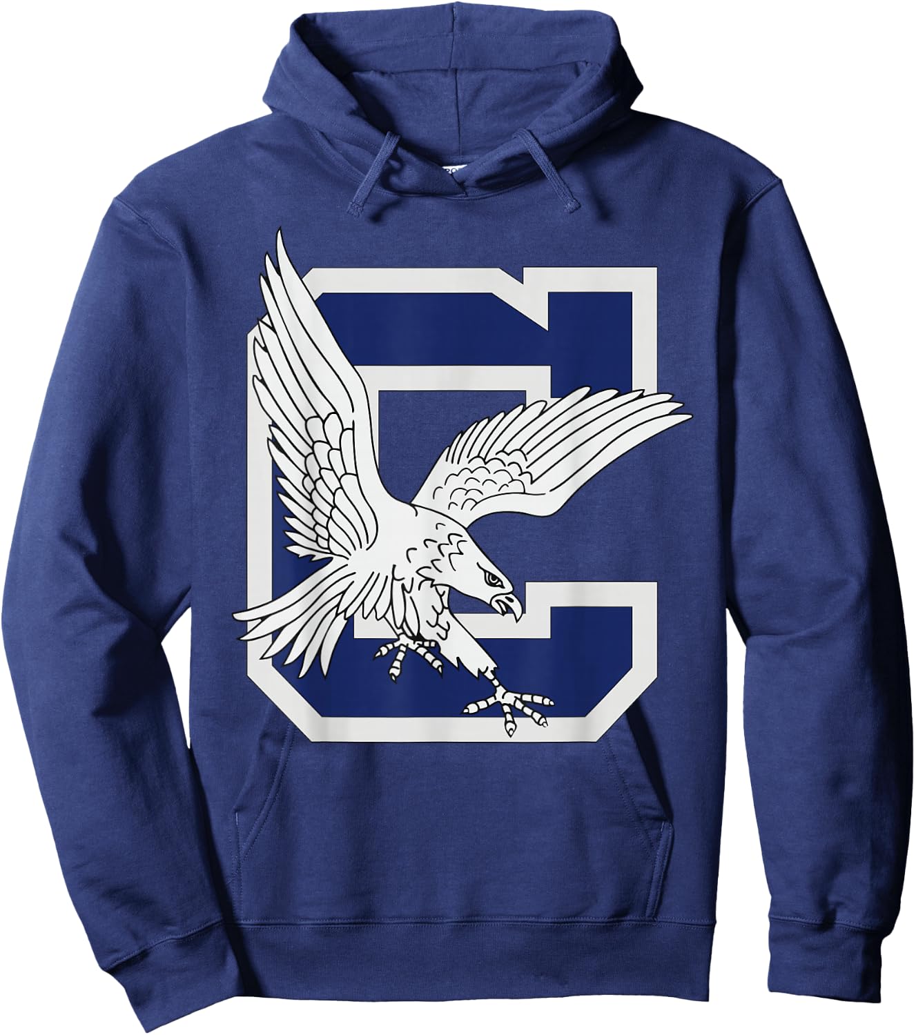 Clover High School Blue Eagles Hoodie - Hoodie | Navy