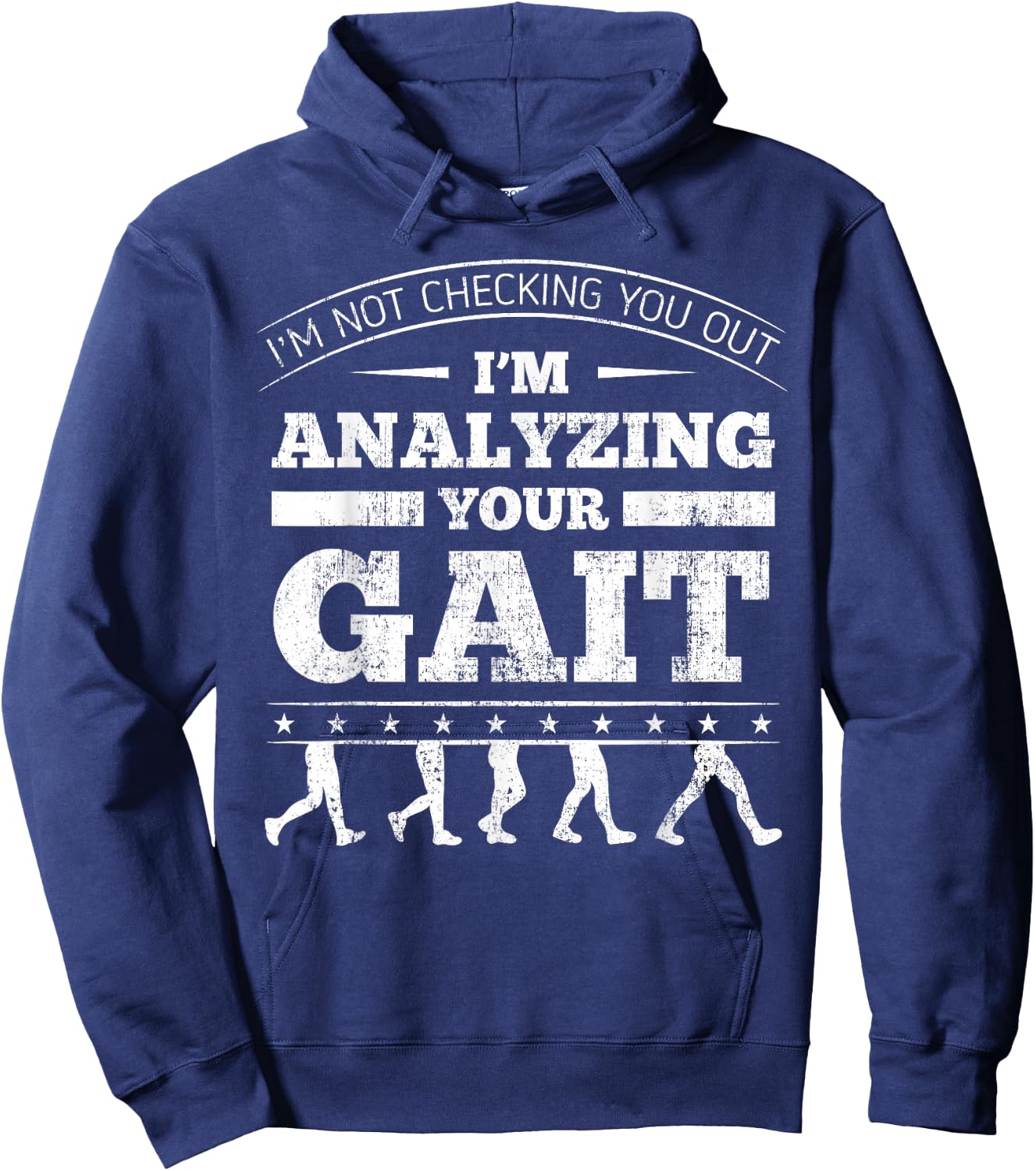 Physical Therapist Physiotherapy Orthopedists Gait Therapy Hoodie - Hoodie | Navy