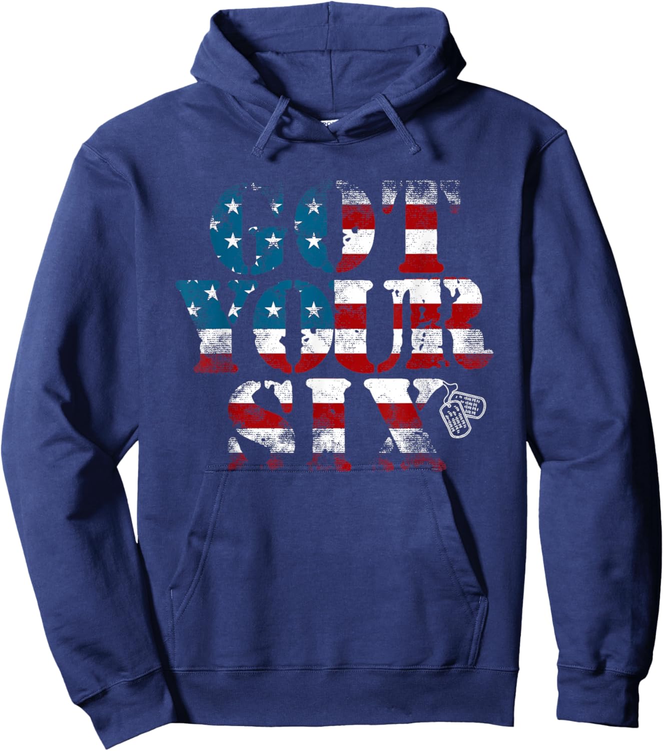 Got Your Six | Military | Veteran | Battle Buddy Hoodie - Hoodie | Navy