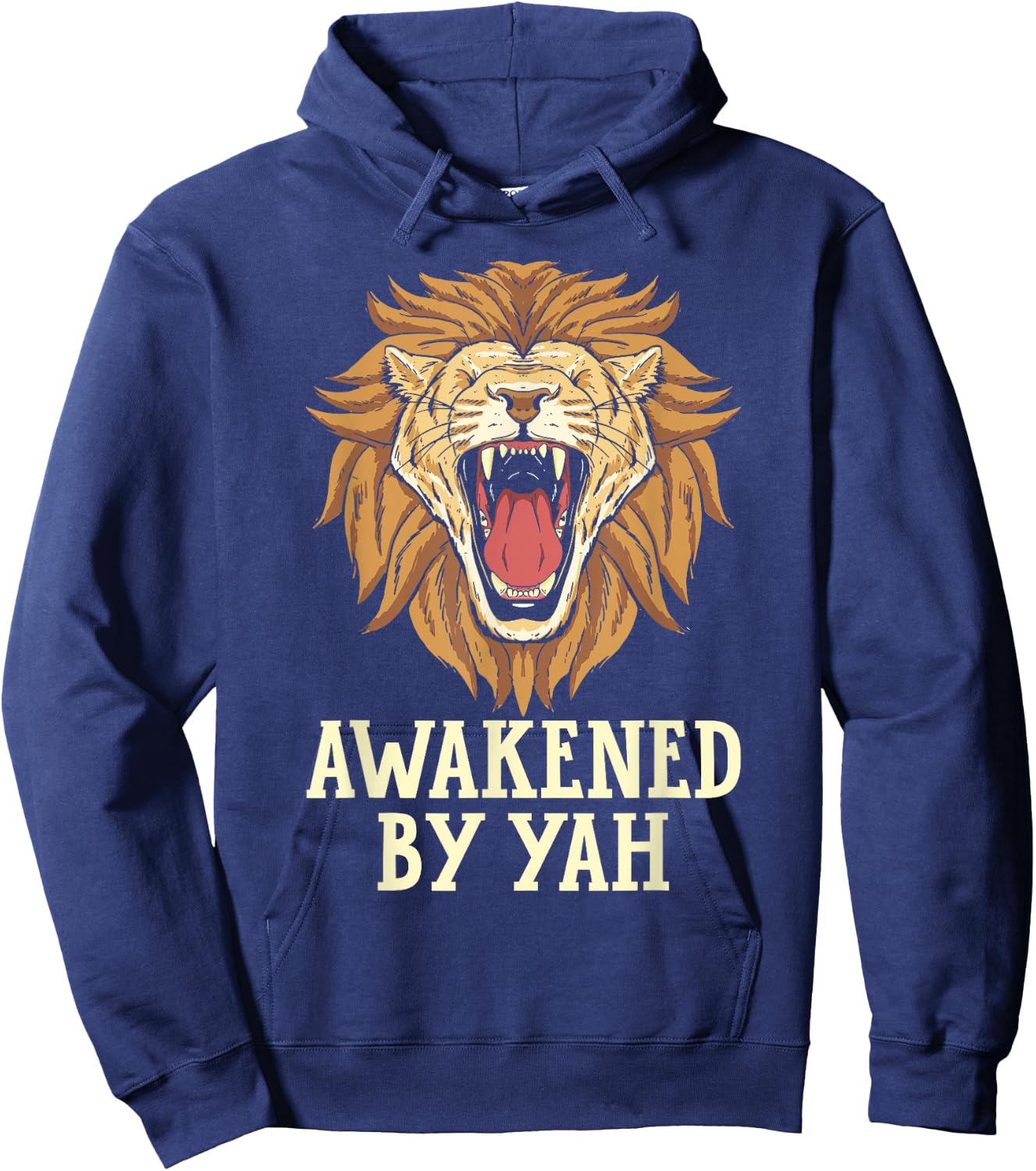 Awakened By Yah Jewish Country Israelite Israel Hoodie - Hoodie | Navy