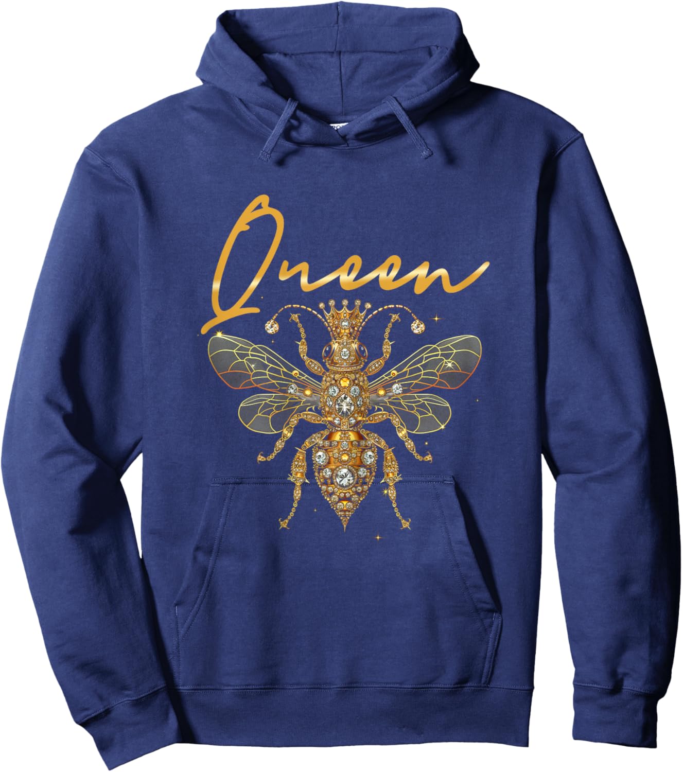 Queen Bee Jewellery Jewels Sweet Beekeeping Beekeeper Hoodie - Hoodie | Navy