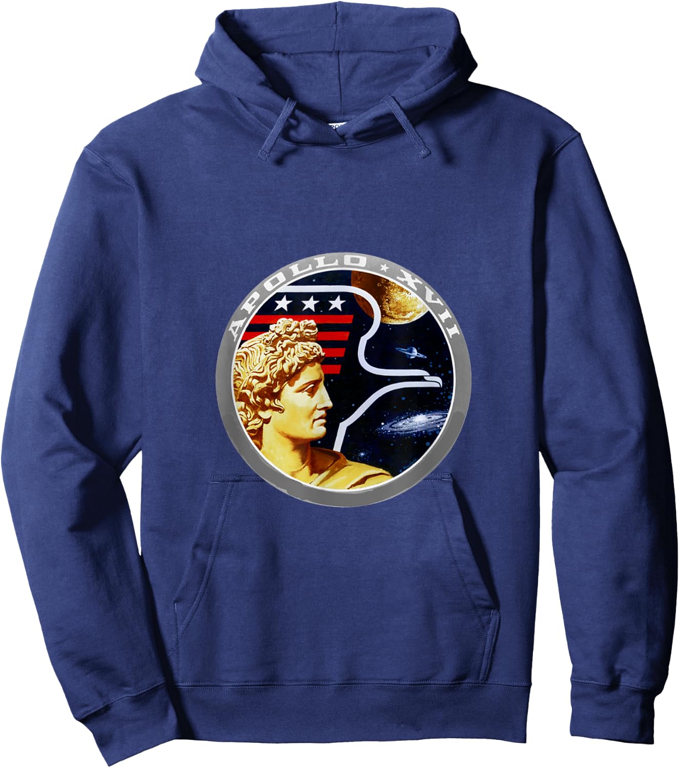 NASA Apollo 17 Apollo's 50th Anniversary Hoodie - Hoodie | Navy