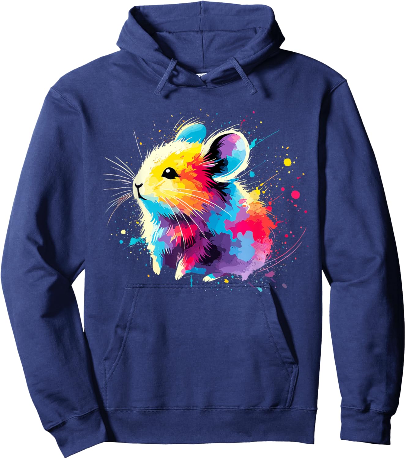 Adorable American Pika Habitat And Conservation Design Hoodie - Hoodie | Navy