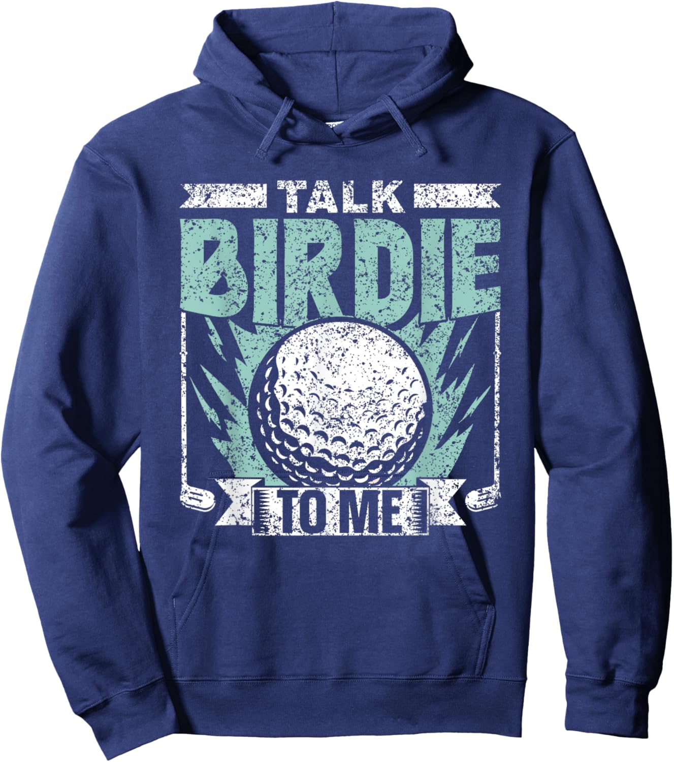 Talk Birdie To Me Golfer Golfers Golfing Hobby Golf Hoodie - Hoodie | Navy
