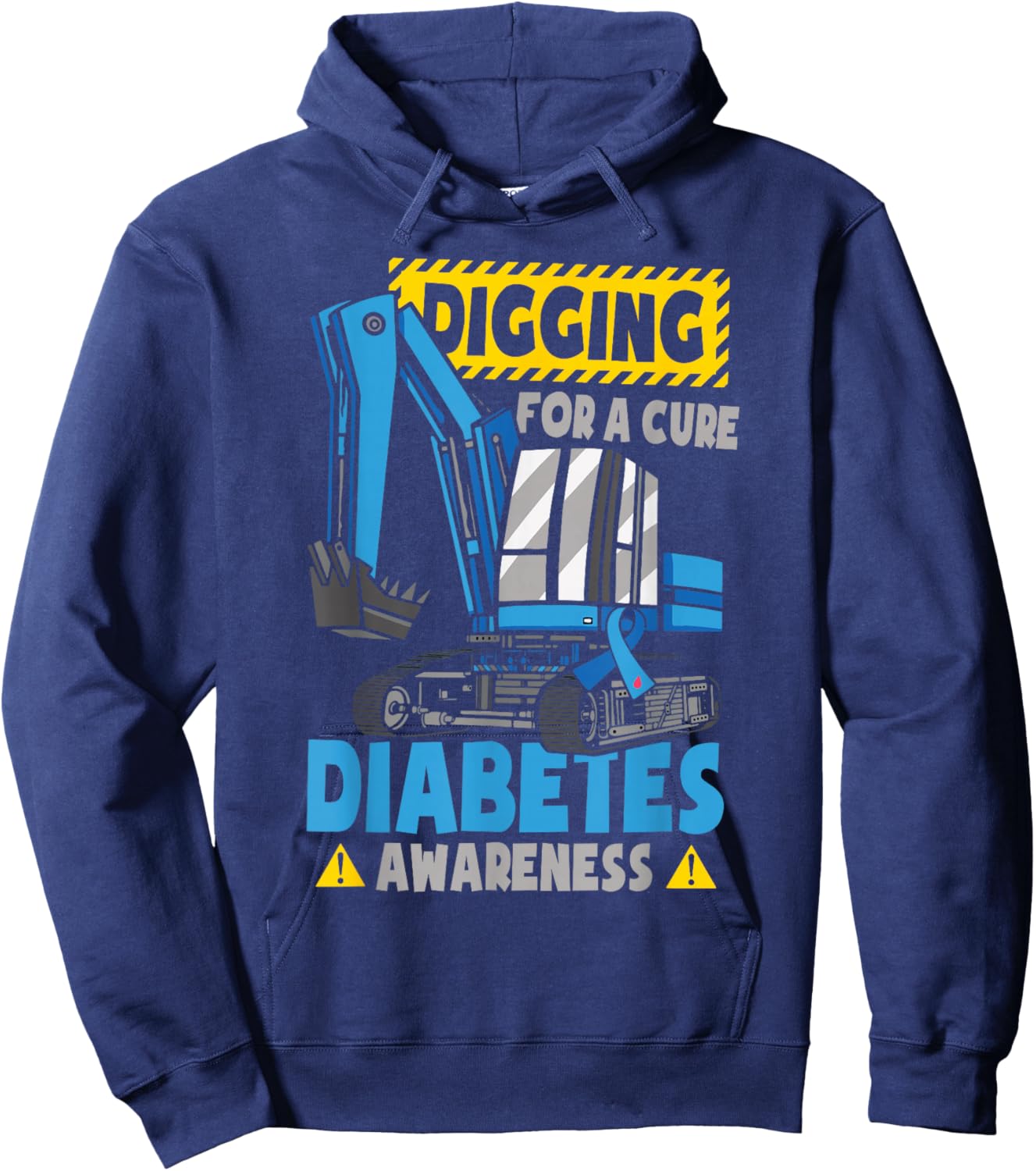 Diabetes Awareness Kids Toddler Hoodie - Hoodie | Navy