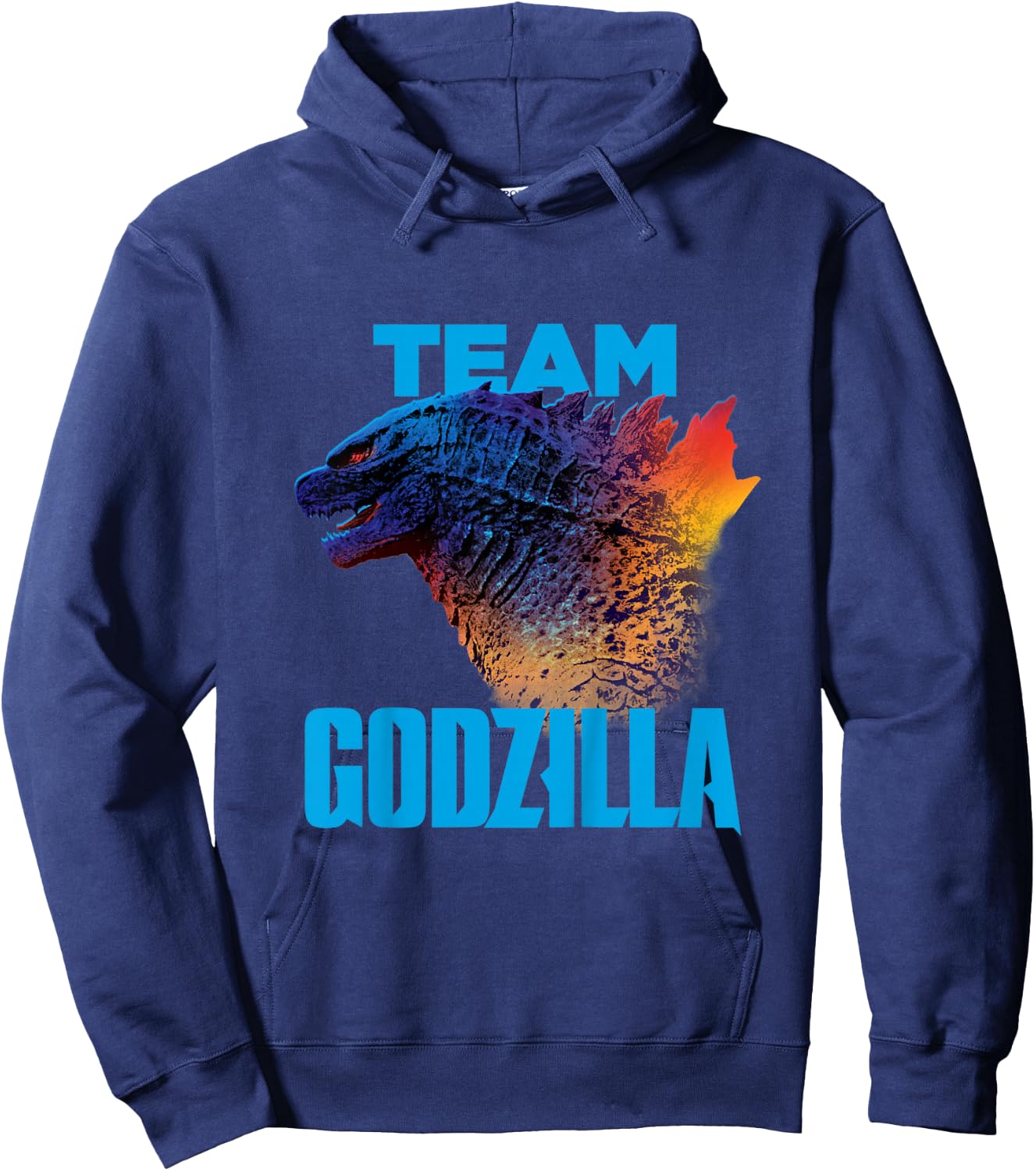 Godzilla vs Kong Official Team Godzilla Neon Kids Hoodie - Hoodie | Navy