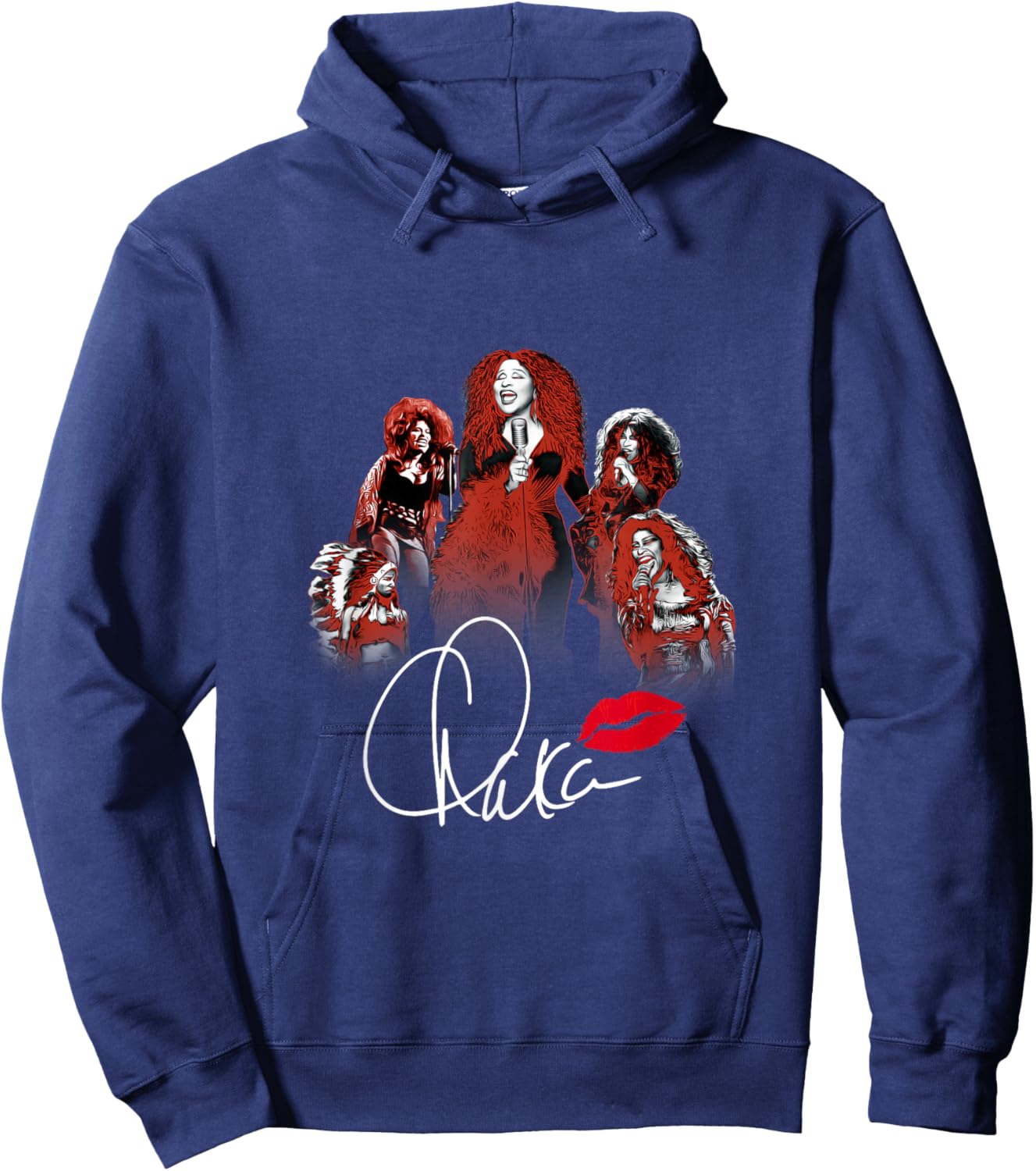 Chaka Khan - Lips 50 Hoodie - Hoodie | Navy