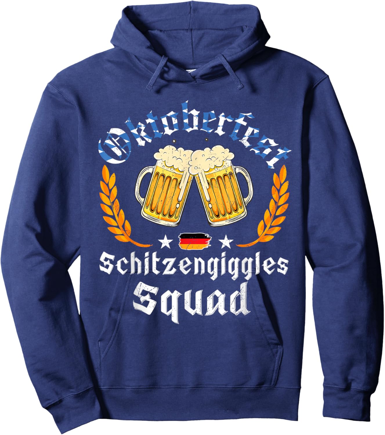 Oktoberfest Squad Bavarian Festival Munich Beer Men Women Hoodie - Hoodie | Navy