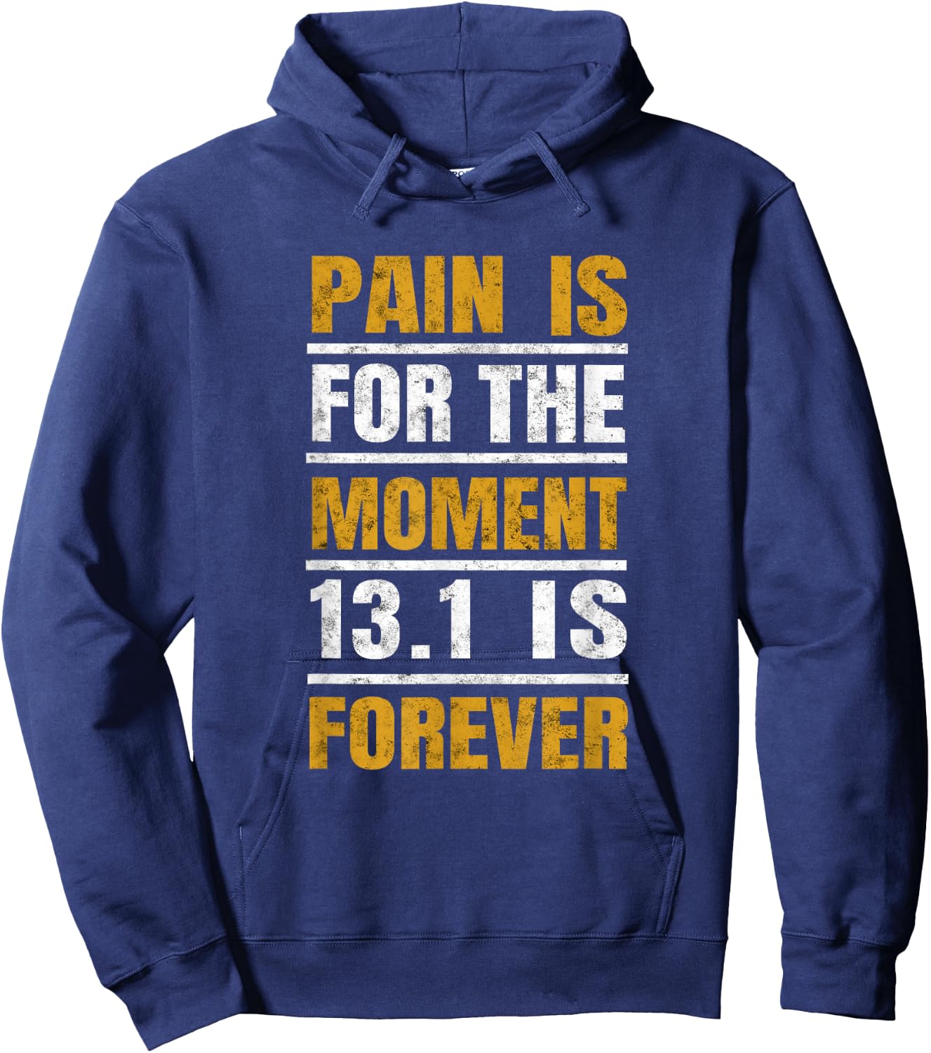 1/2 Marathon Runners Gifts Motivational Quote for Athletes Hoodie - Hoodie | Navy